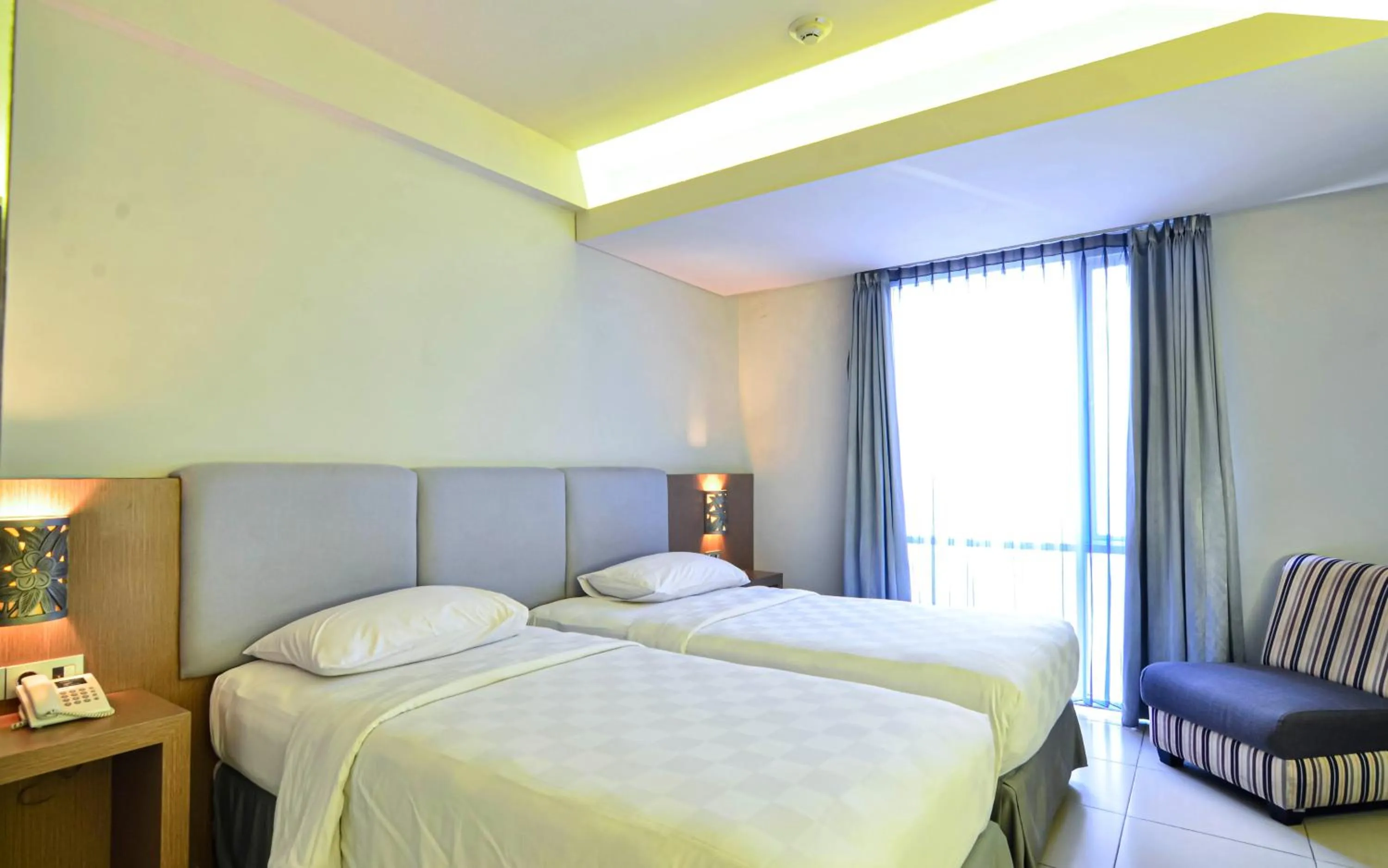 Bed in Euphoria Hotel
