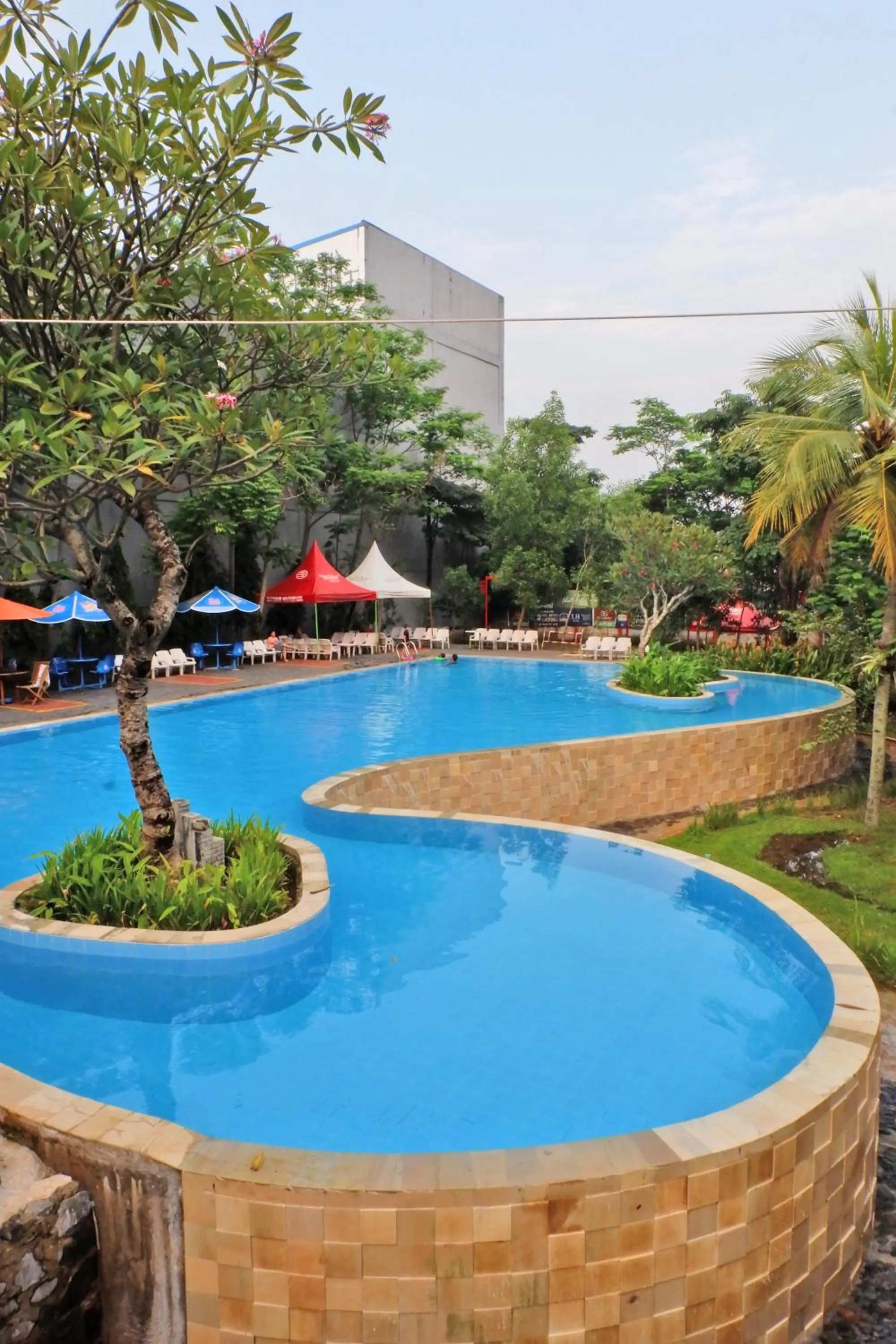 Pool view, Swimming Pool in ibis Budget Cikarang Festival