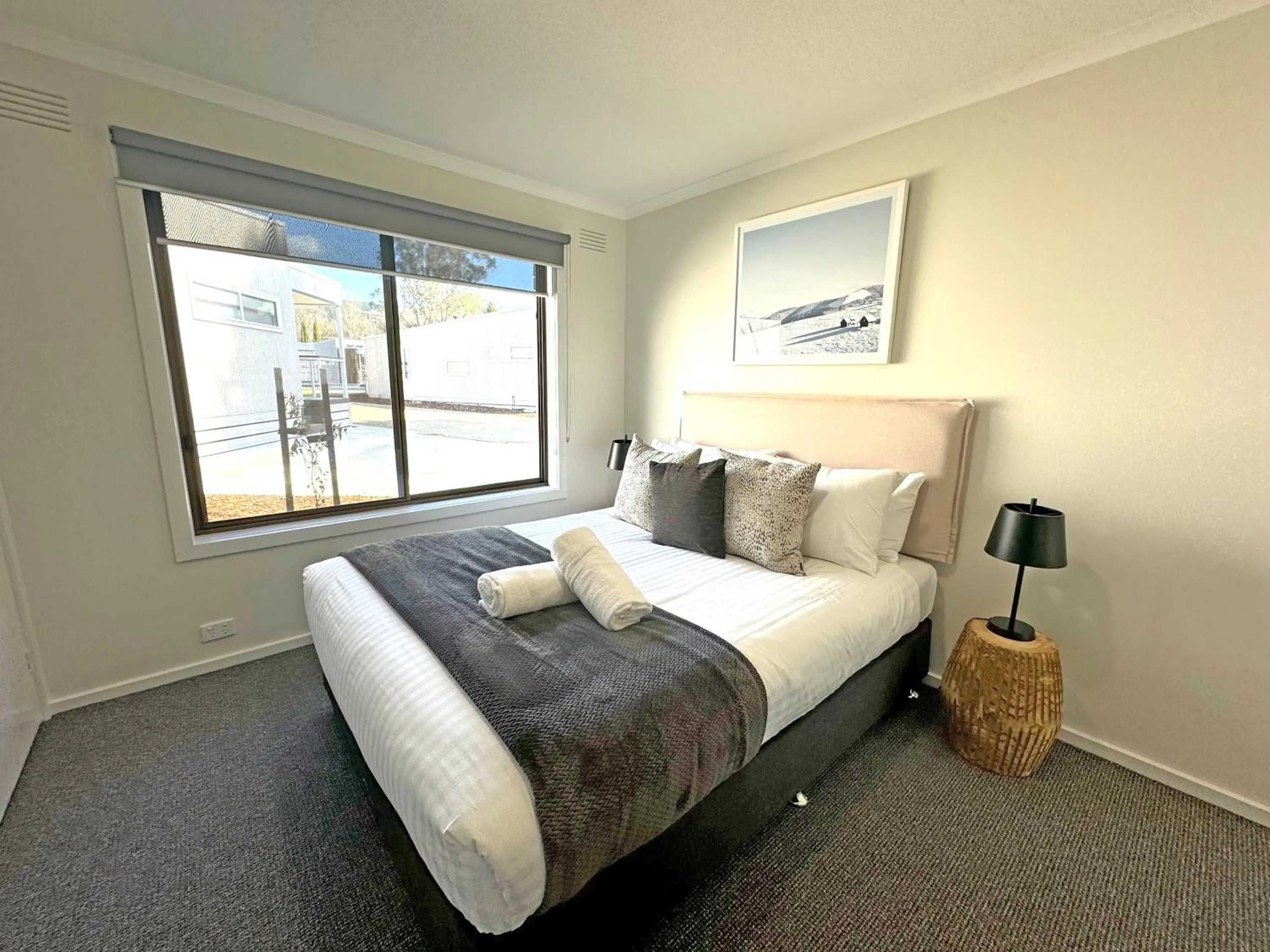 Bedroom, Bed in Tasman Holiday Parks - South Bright
