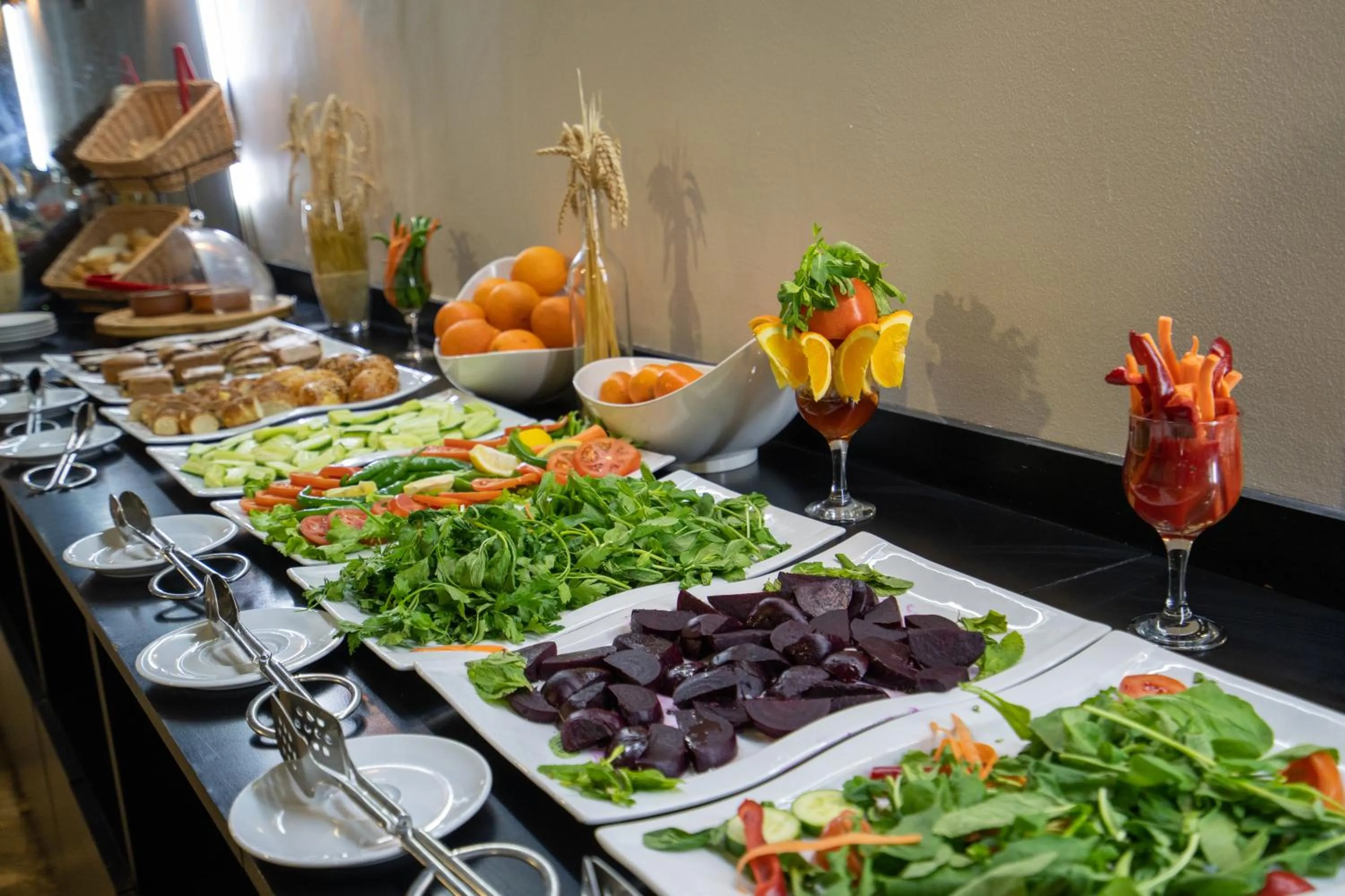 Buffet breakfast in Business Life Hotel & Spa Şişli