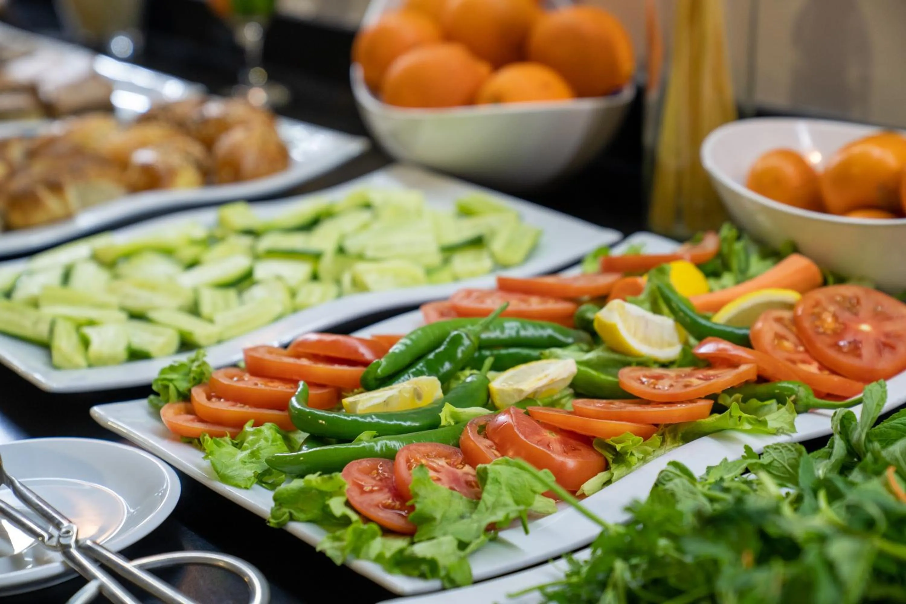 Buffet breakfast in Business Life Hotel & Spa Şişli