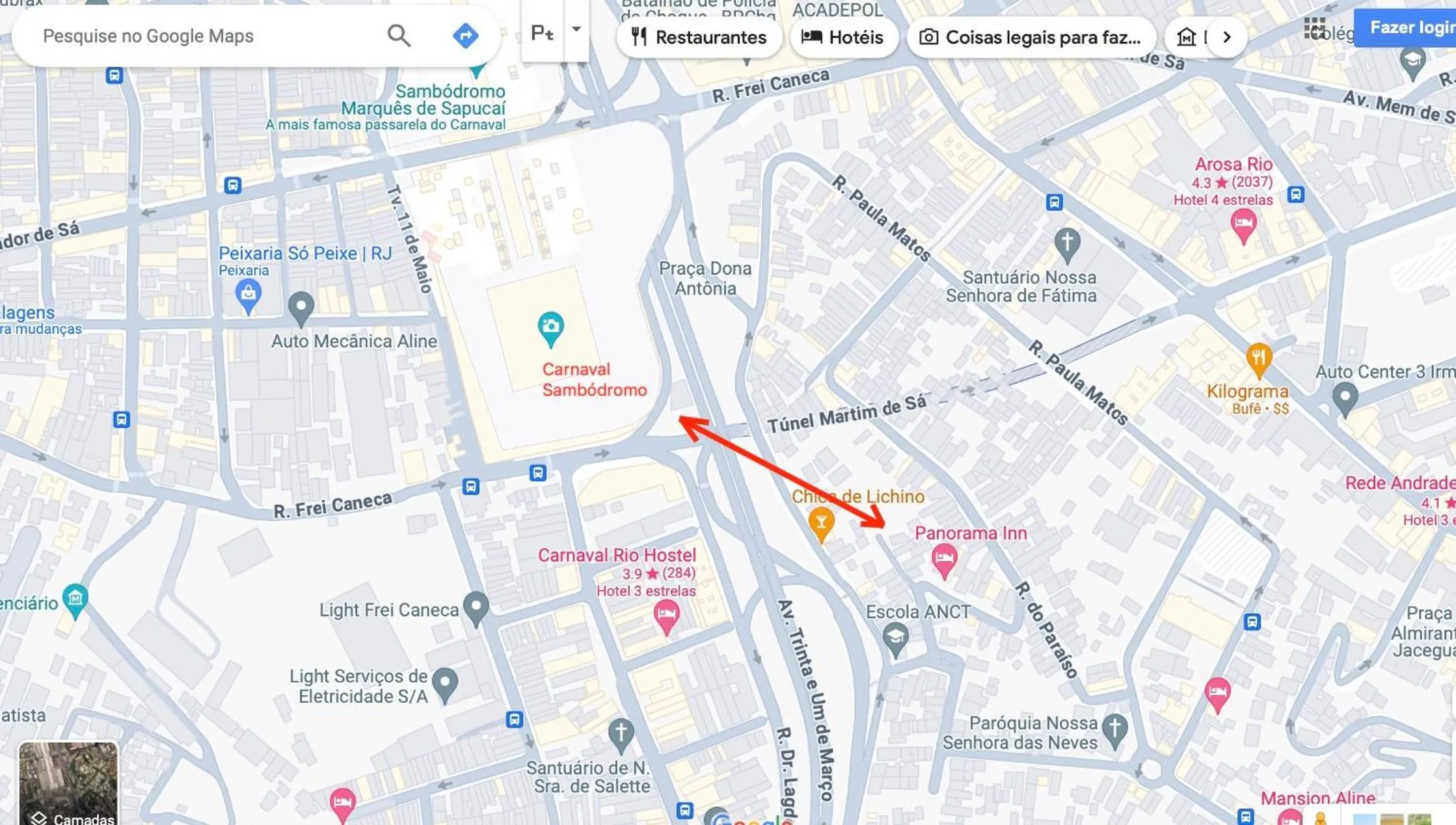 Neighbourhood in Panorama Inn