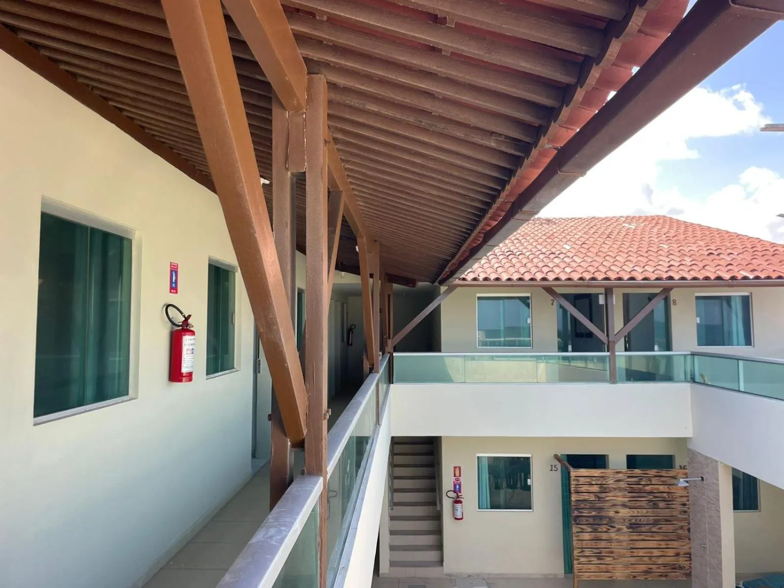 Property building in Pousada Ondas do Mar