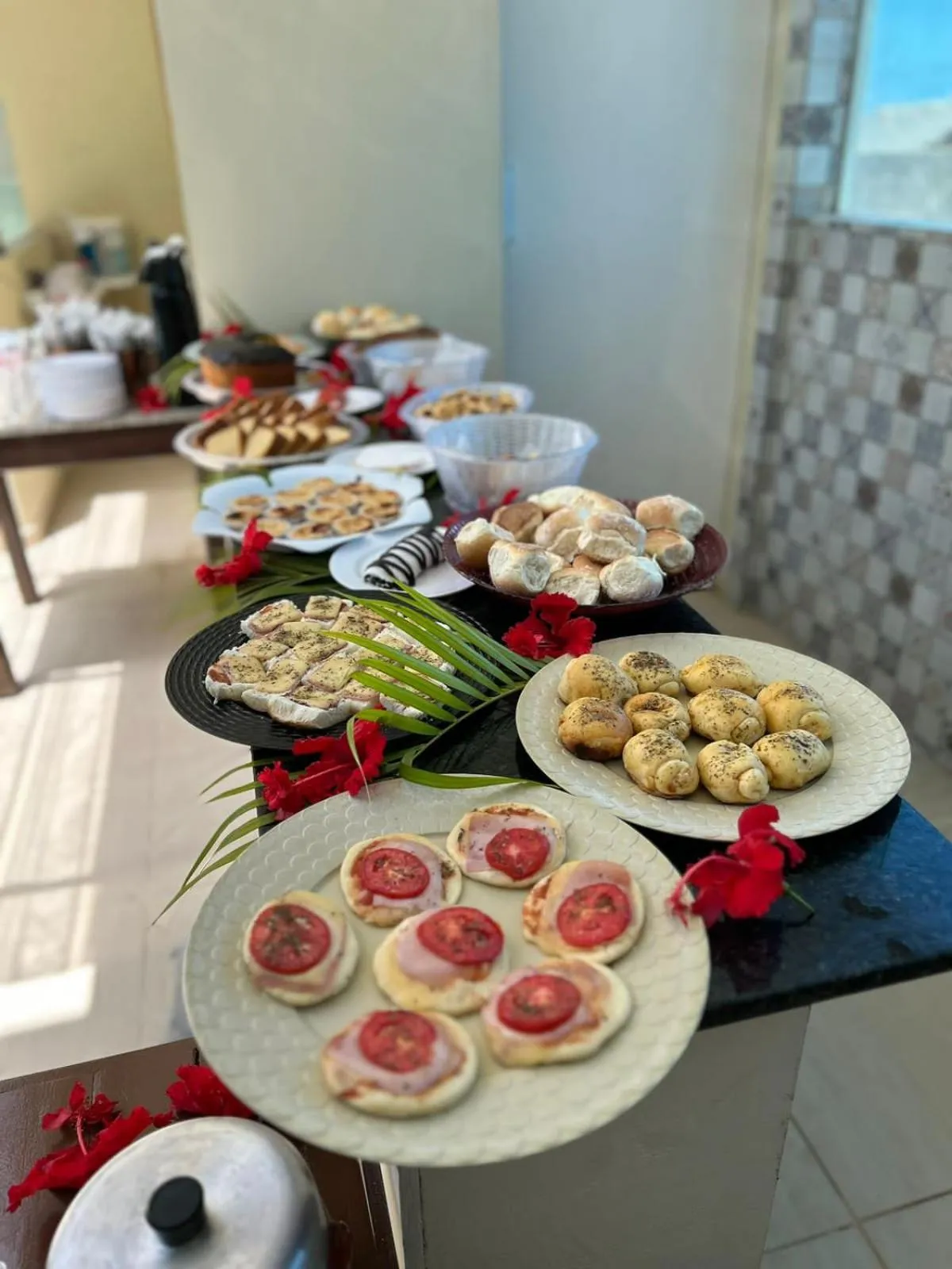 Breakfast in Pousada Ondas do Mar