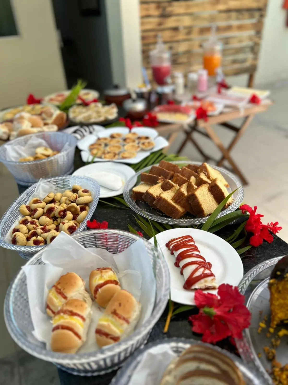 Breakfast in Pousada Ondas do Mar