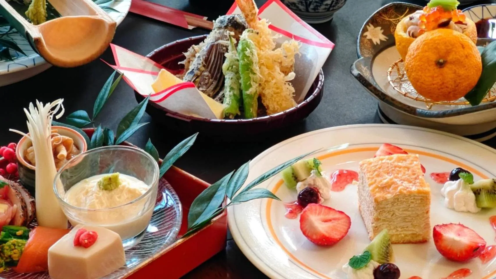 Food in Nikkokinugawa Onsen Kiyomizu no Yado