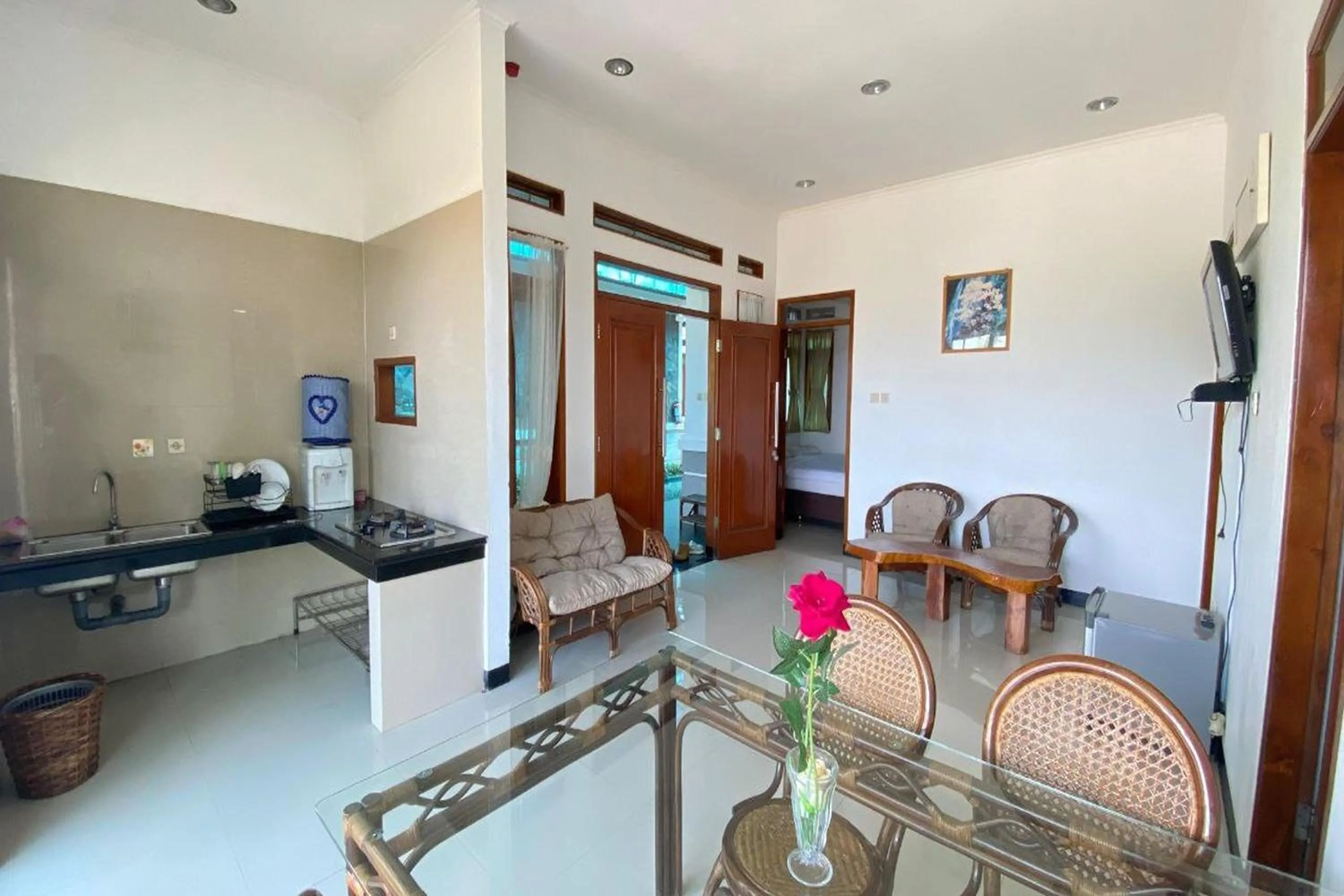 Seating area in Nirwana Lembang