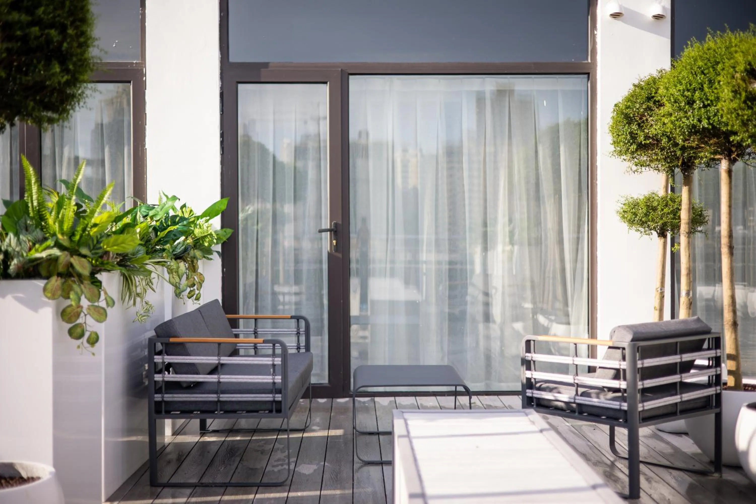 Balcony/Terrace in Shanghai Autoongo Bund Hotel