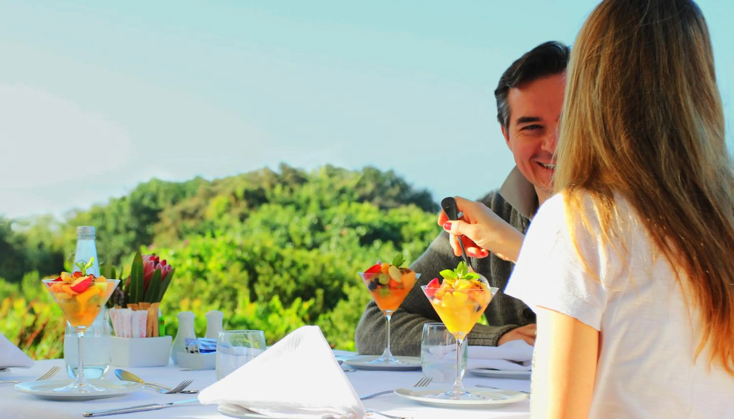 Patio in Mosselberg on Grotto Beach
