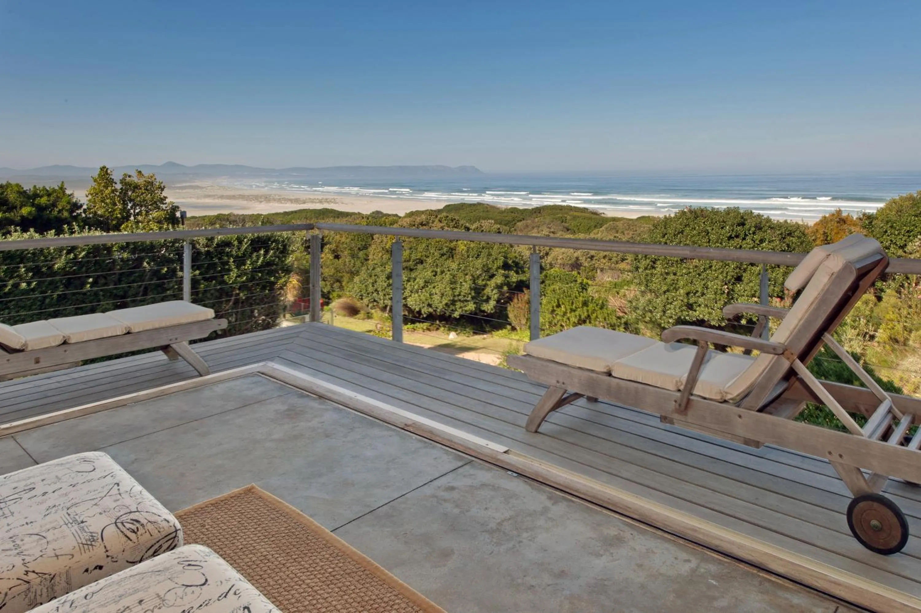 Balcony/Terrace in Mosselberg on Grotto Beach