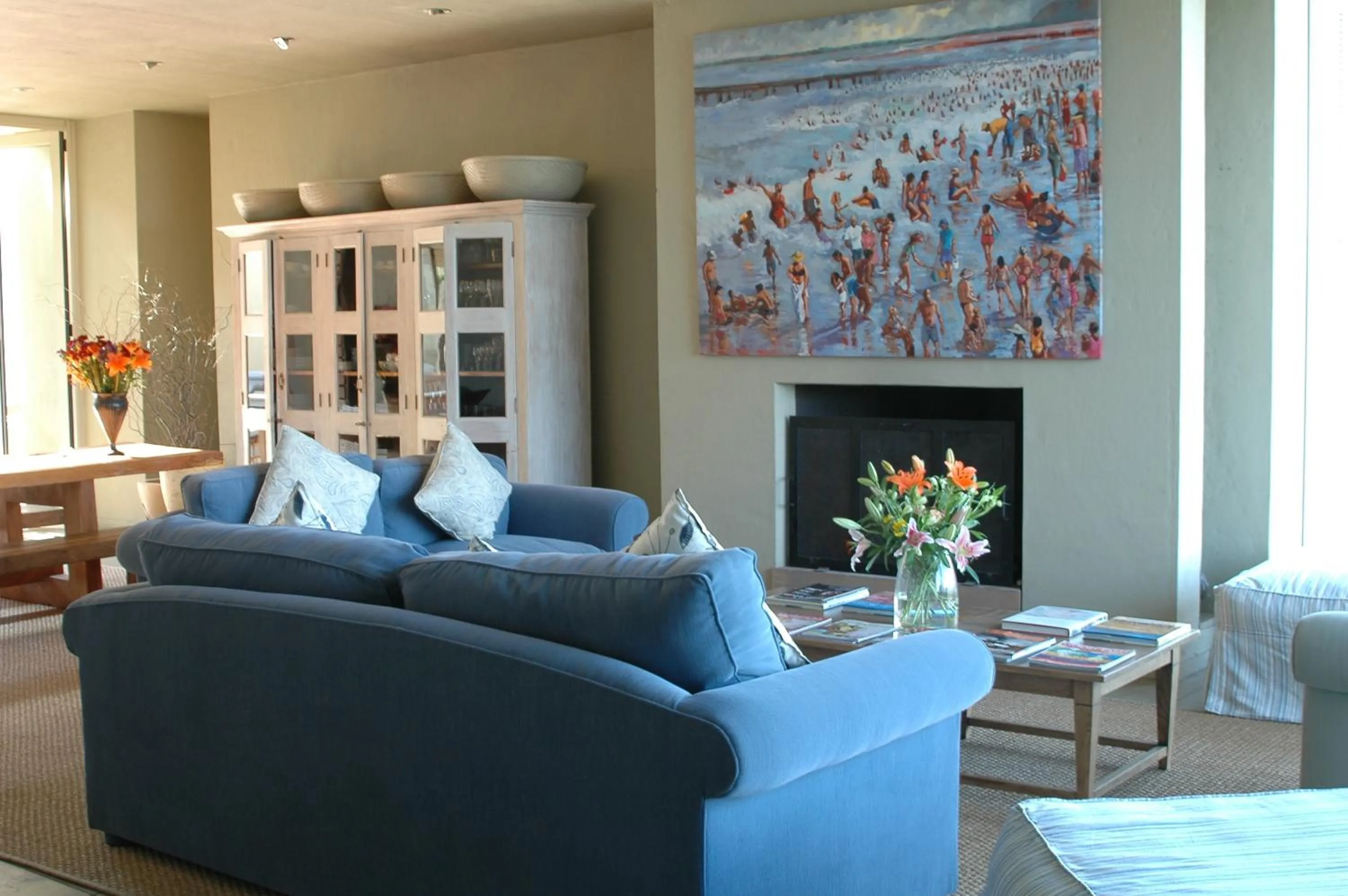 Communal lounge/ TV room in Mosselberg on Grotto Beach