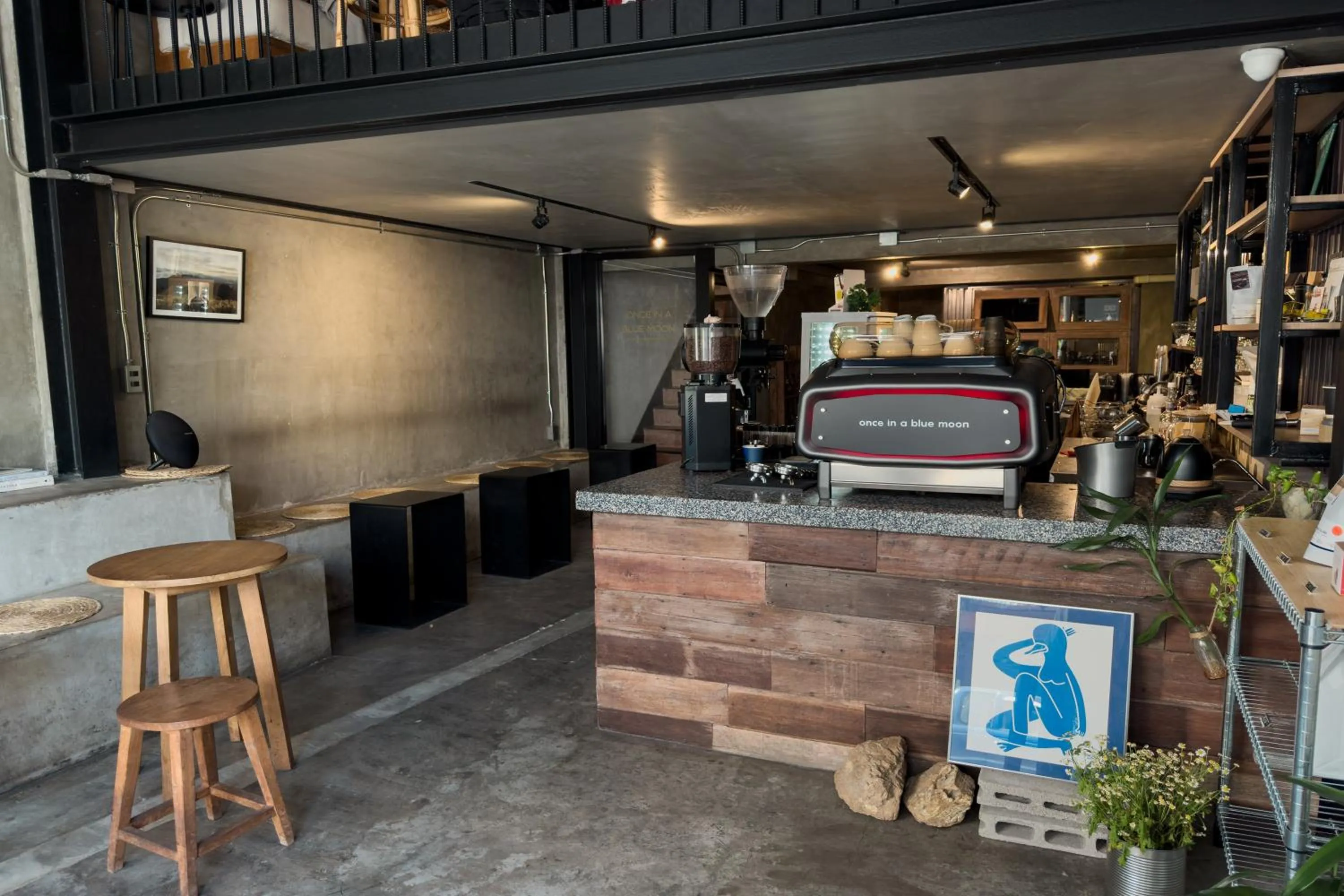 Property building in Once in a Blue Moon Cafe and Hostel