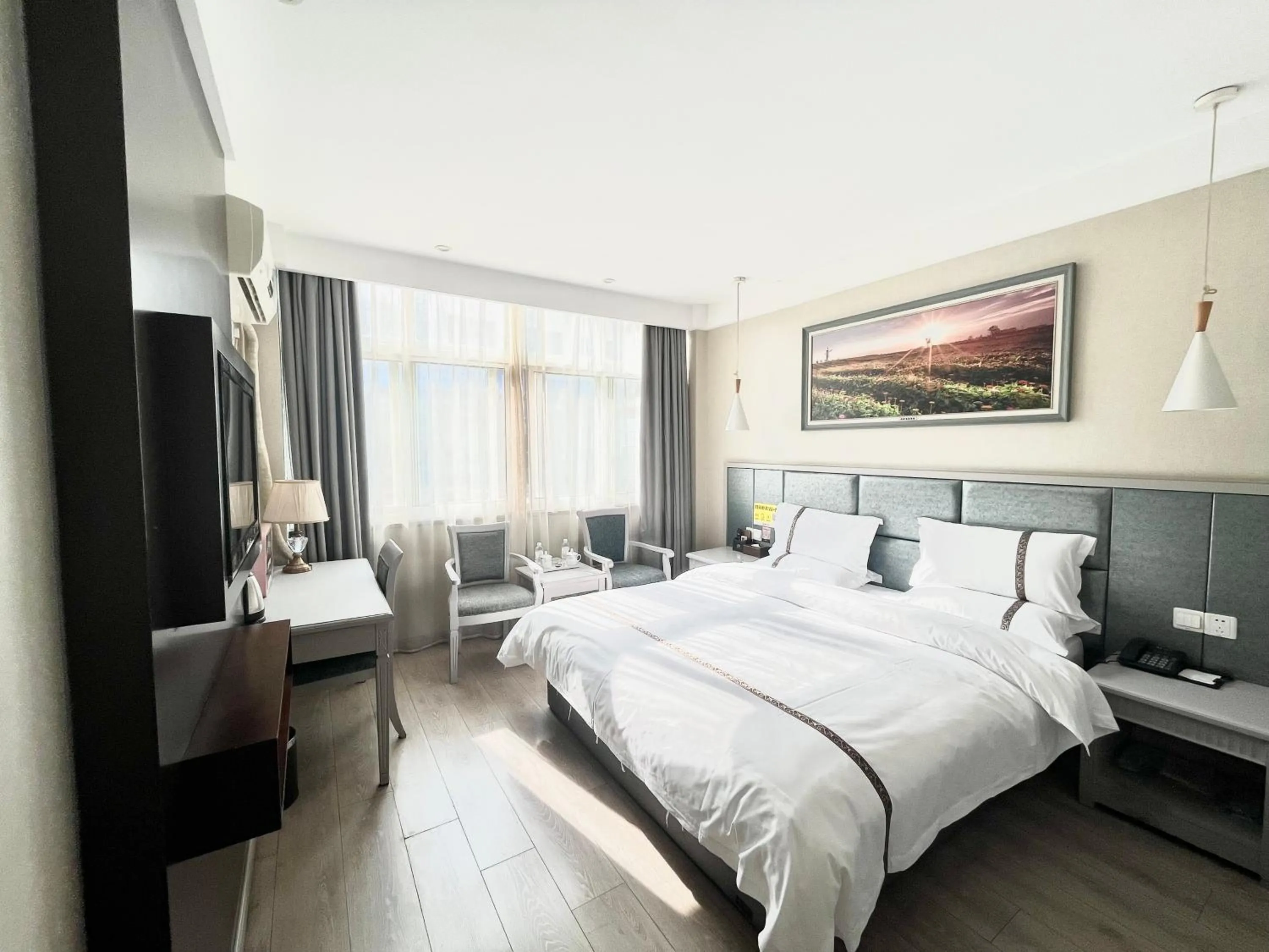 Bedroom in Tianshui Times Hotel Zhangjiagang