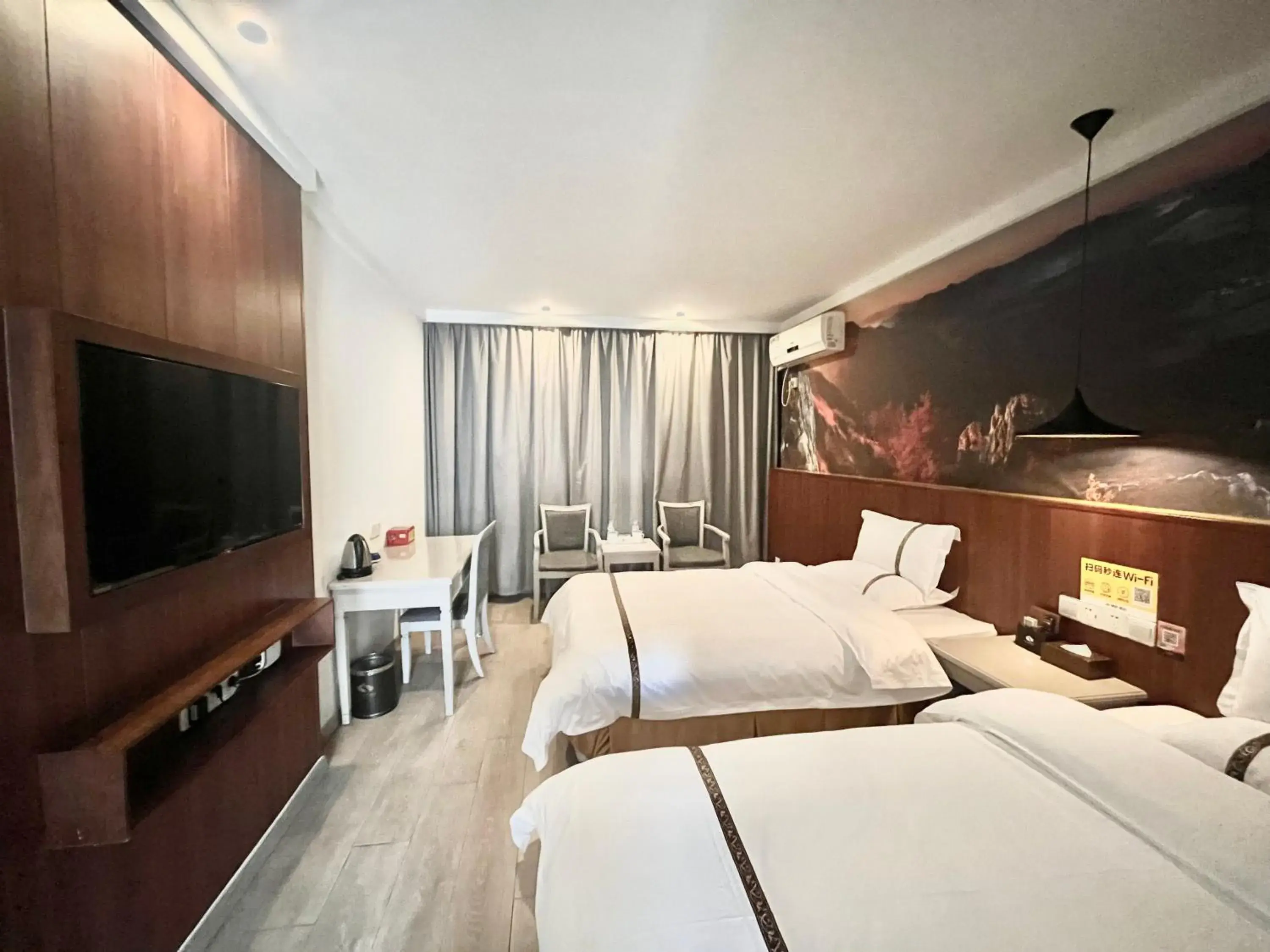 Standard Twin Room in Tianshui Times Hotel Zhangjiagang Standard Twin Room in Tianshui Times Hotel Zhangjiagang