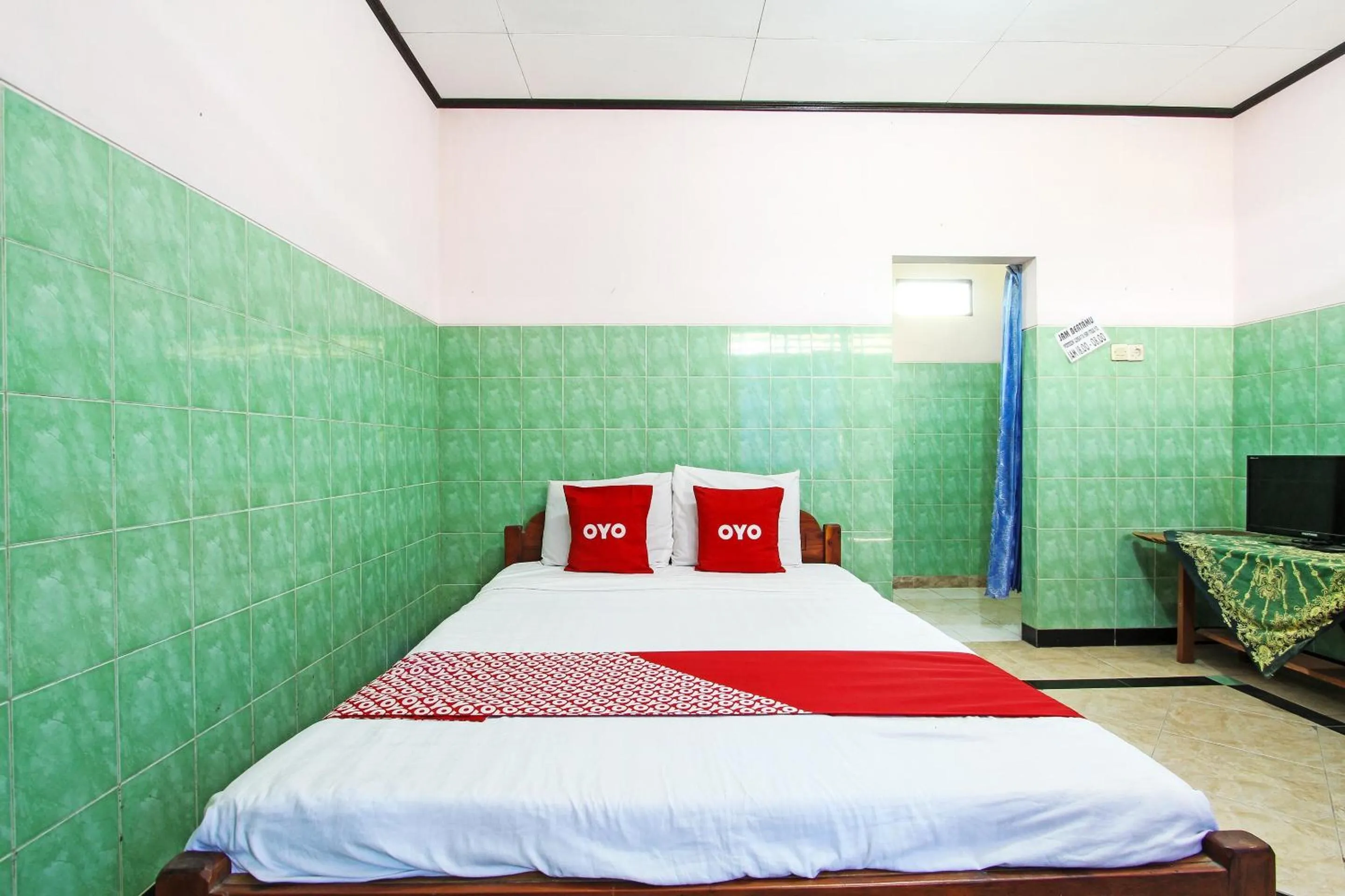Bedroom, Bed in Hotel O Pondok Wisata Sri MulyoNearSultan Agung Stadium Bantul