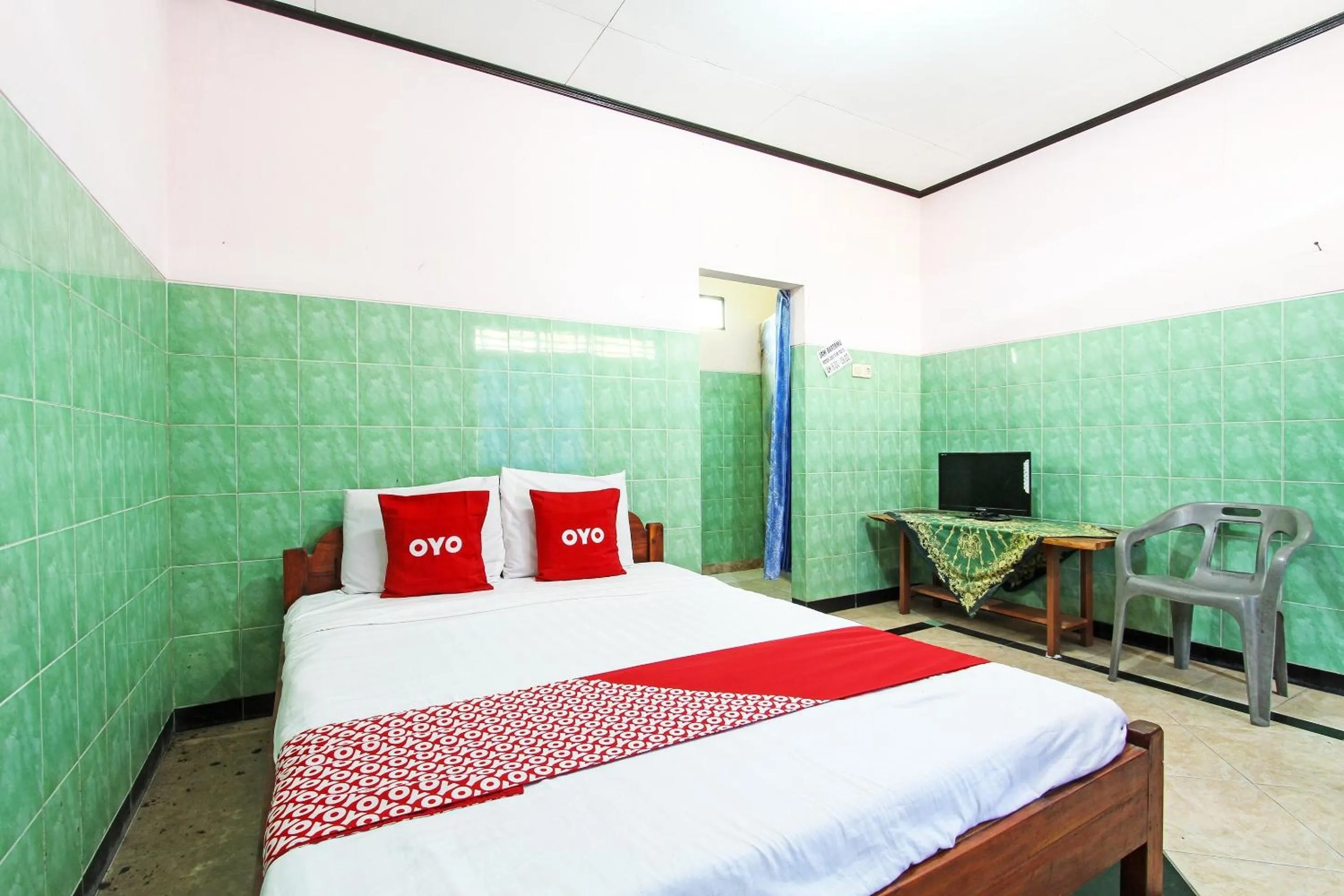 Bedroom, Bed in Hotel O Pondok Wisata Sri MulyoNearSultan Agung Stadium Bantul