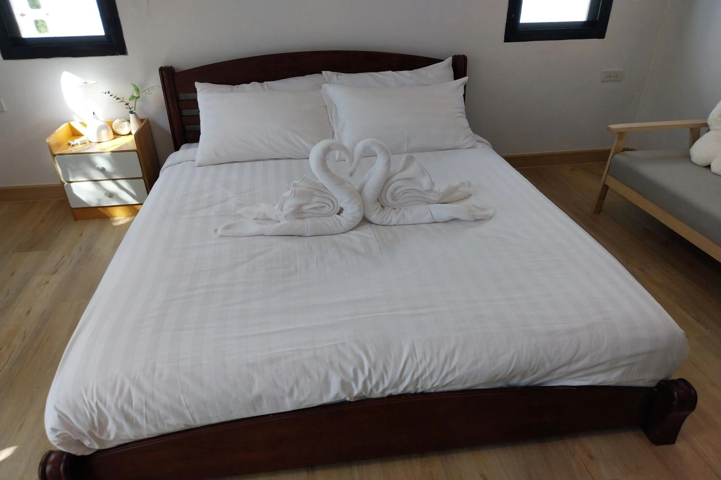 Bedroom, Bed in It my life cafe x camp