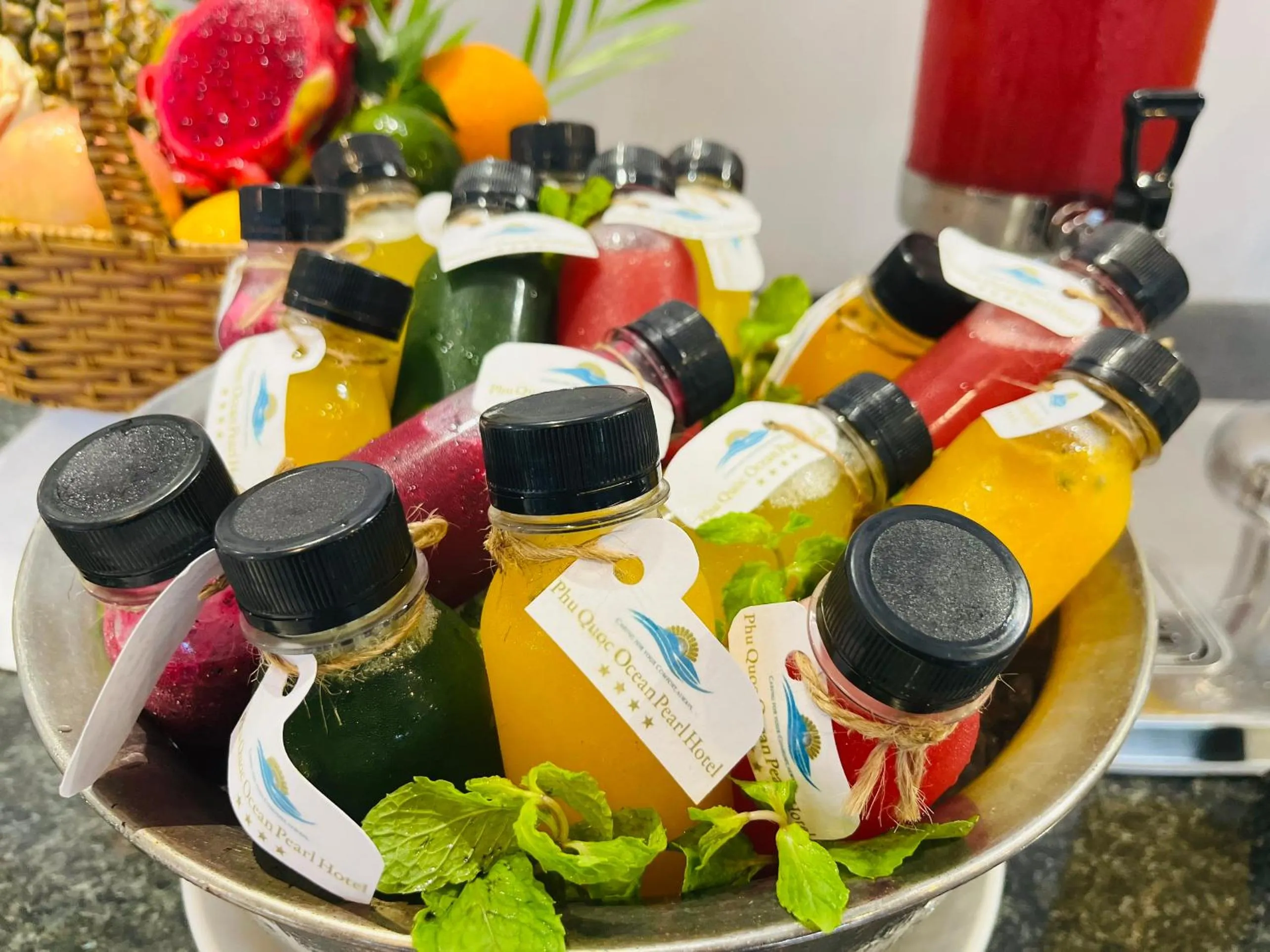 Food and drinks in Ocean Pearl Hotel Phu Quoc