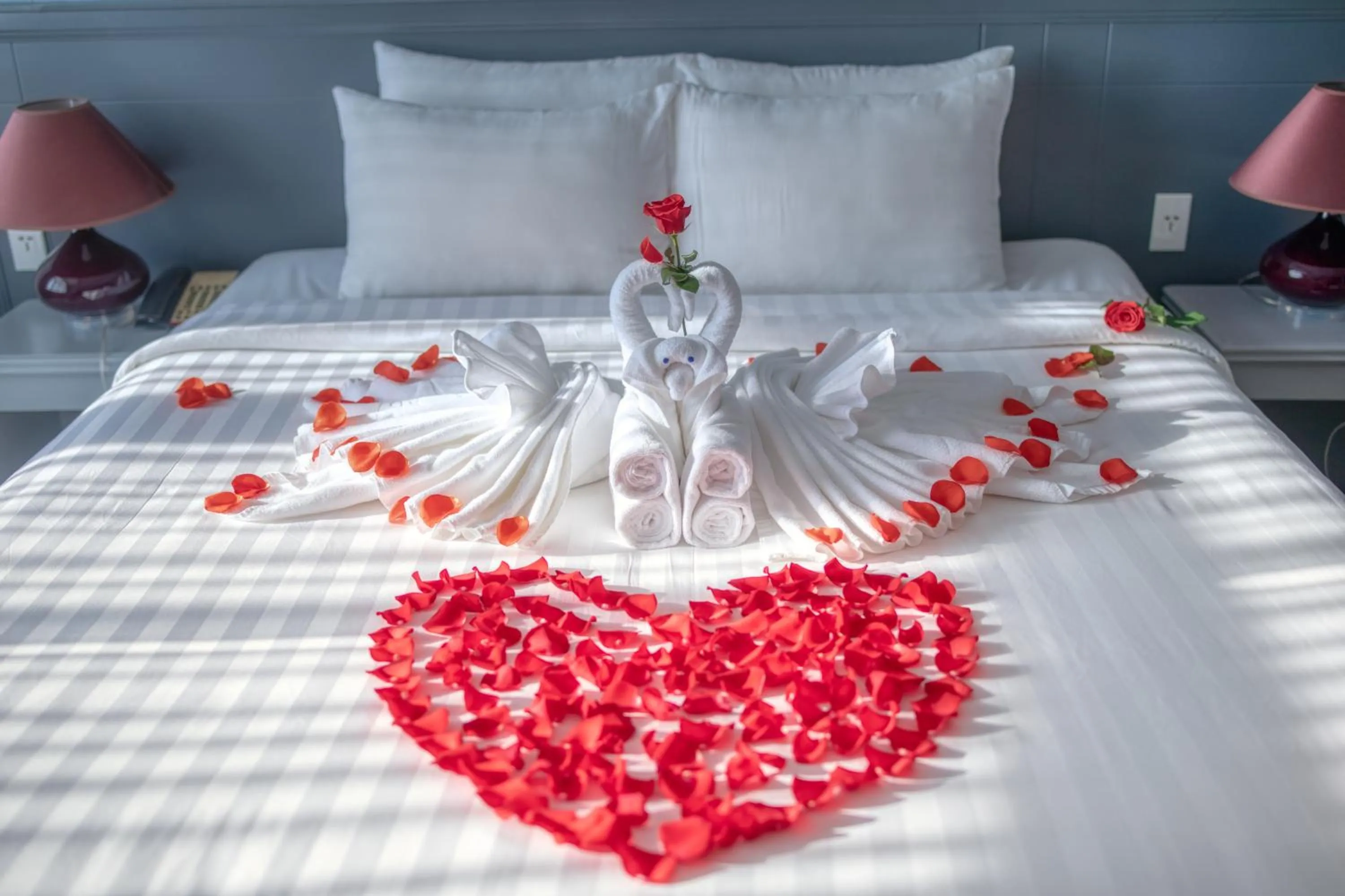 Bed in Ocean Pearl Hotel Phu Quoc