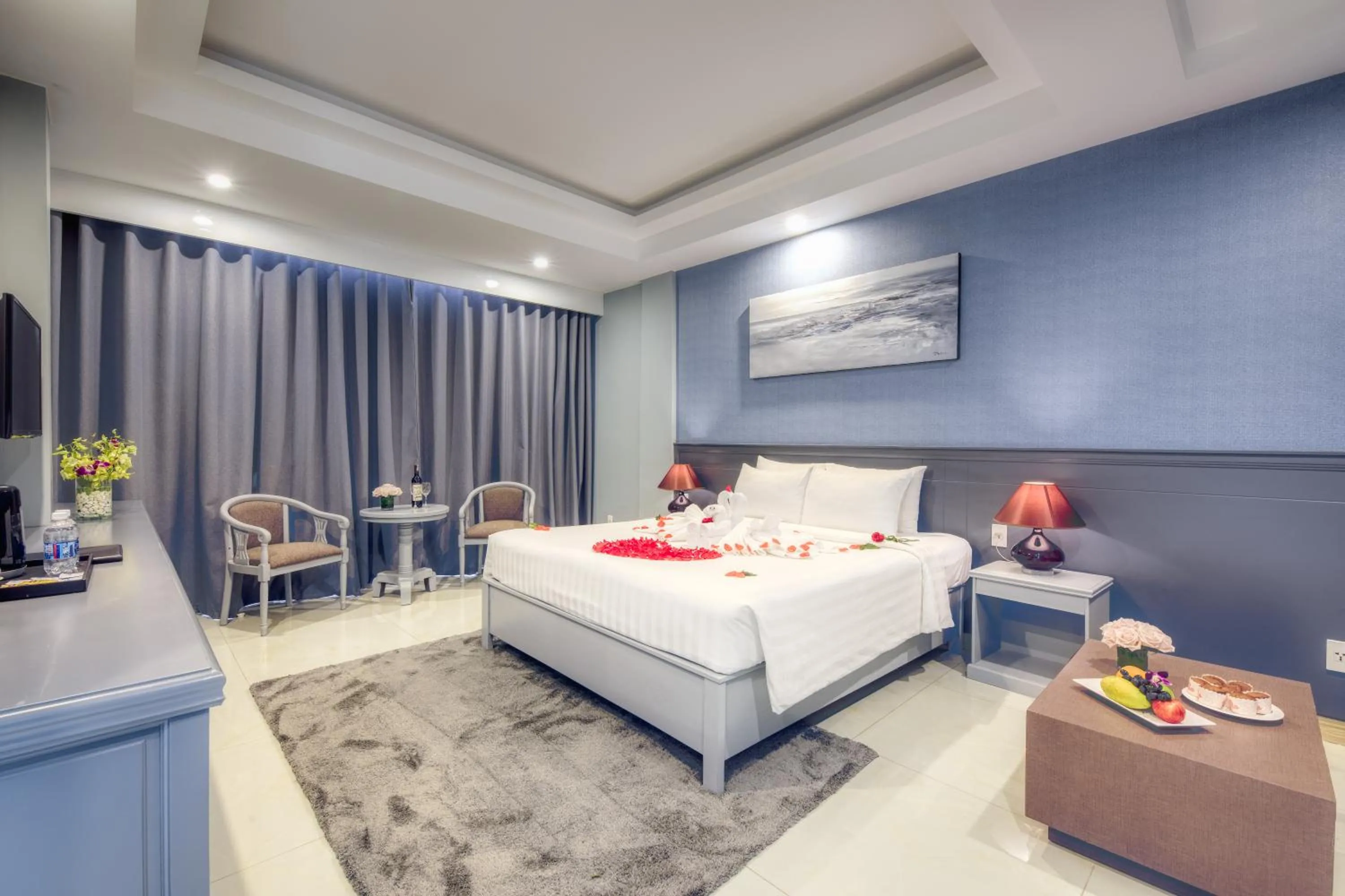 Bedroom, Bed in Ocean Pearl Hotel Phu Quoc