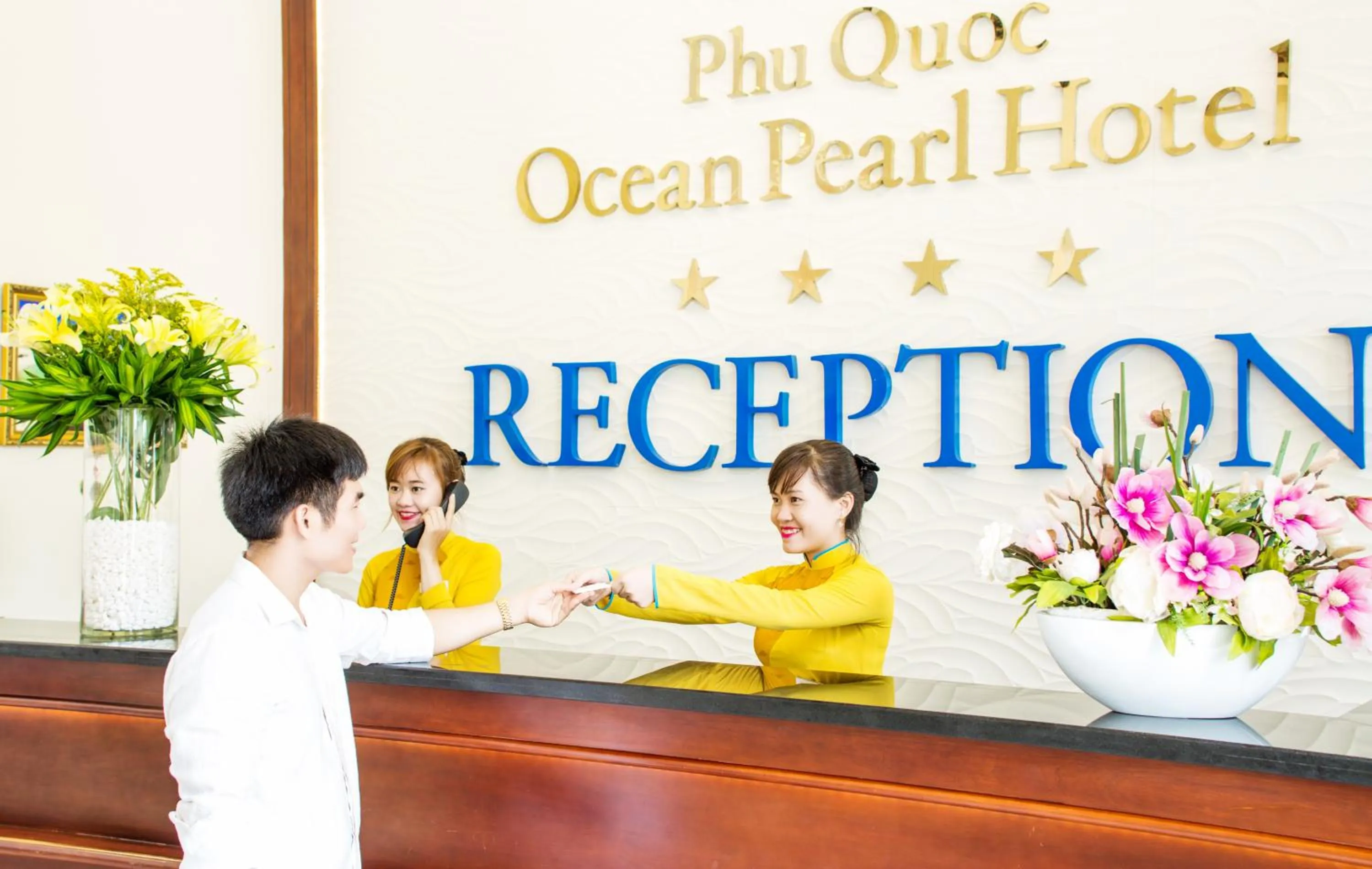 Lobby or reception in Ocean Pearl Hotel Phu Quoc
