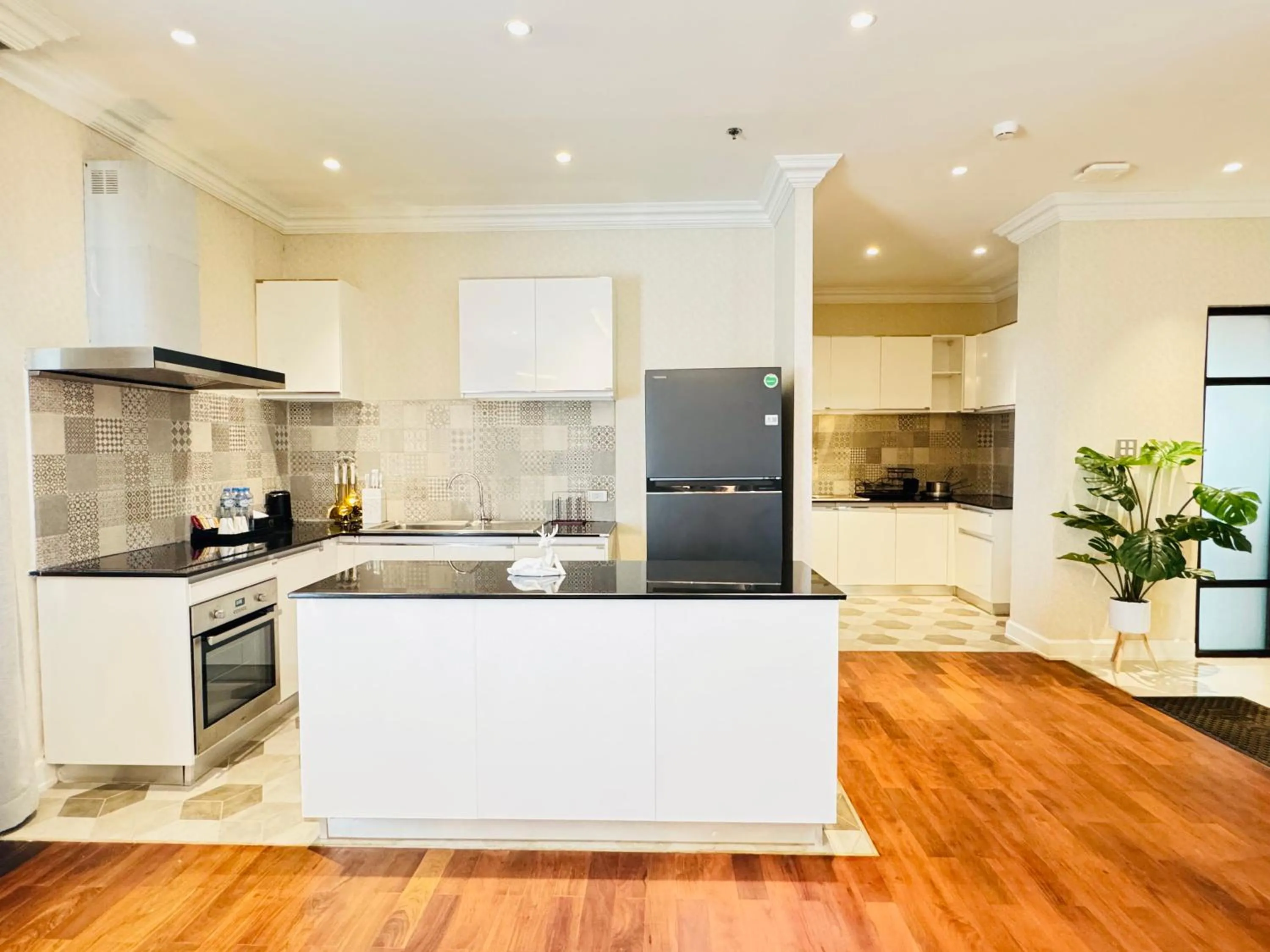 kitchen in Mintra Hotel Vientiane