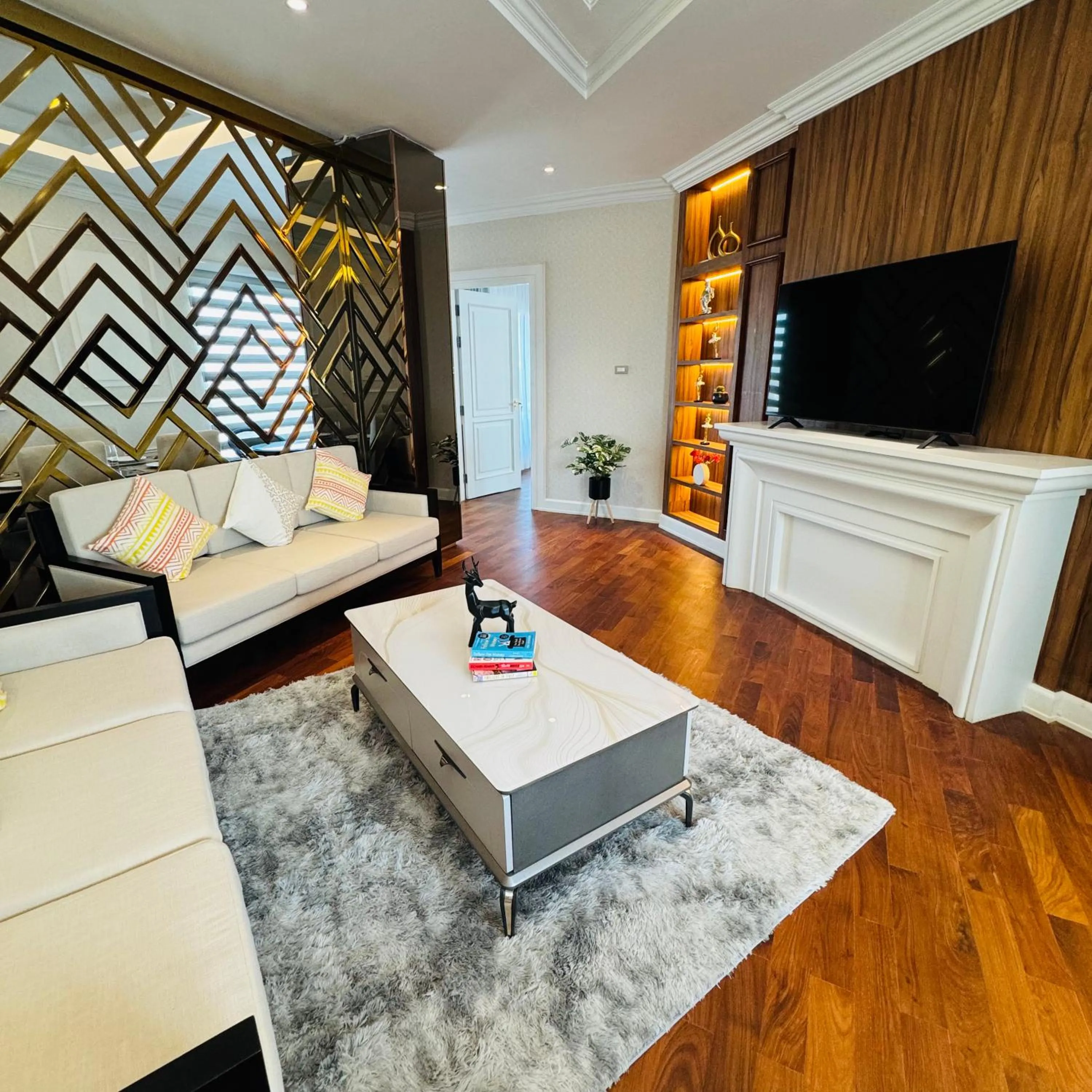 Living room in Mintra Hotel Vientiane