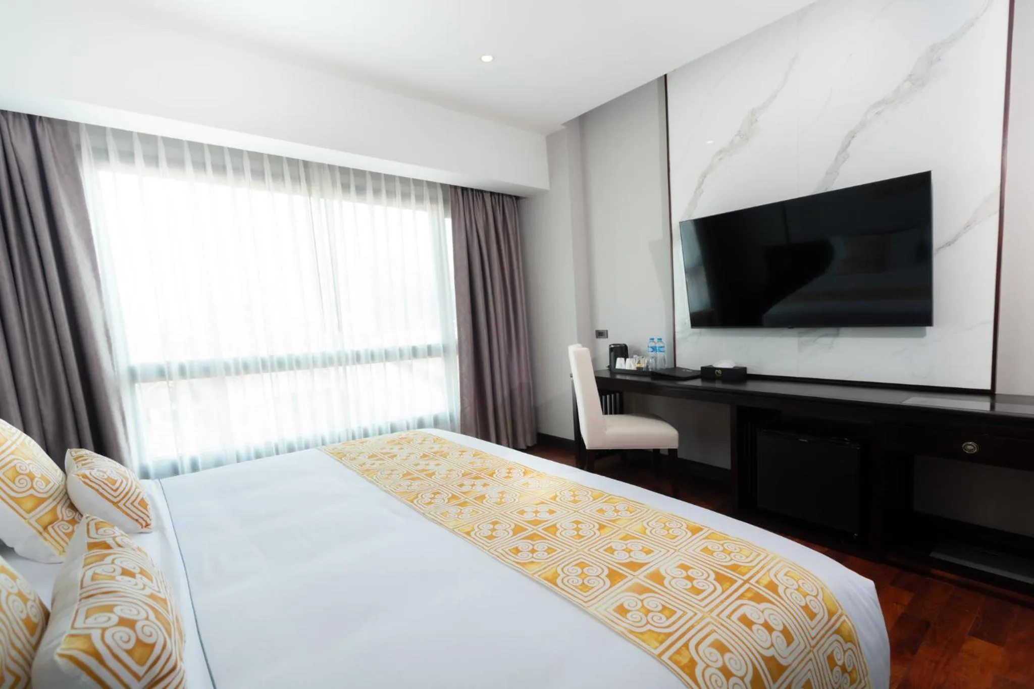 Bedroom, Bed in Mintra Hotel Vientiane