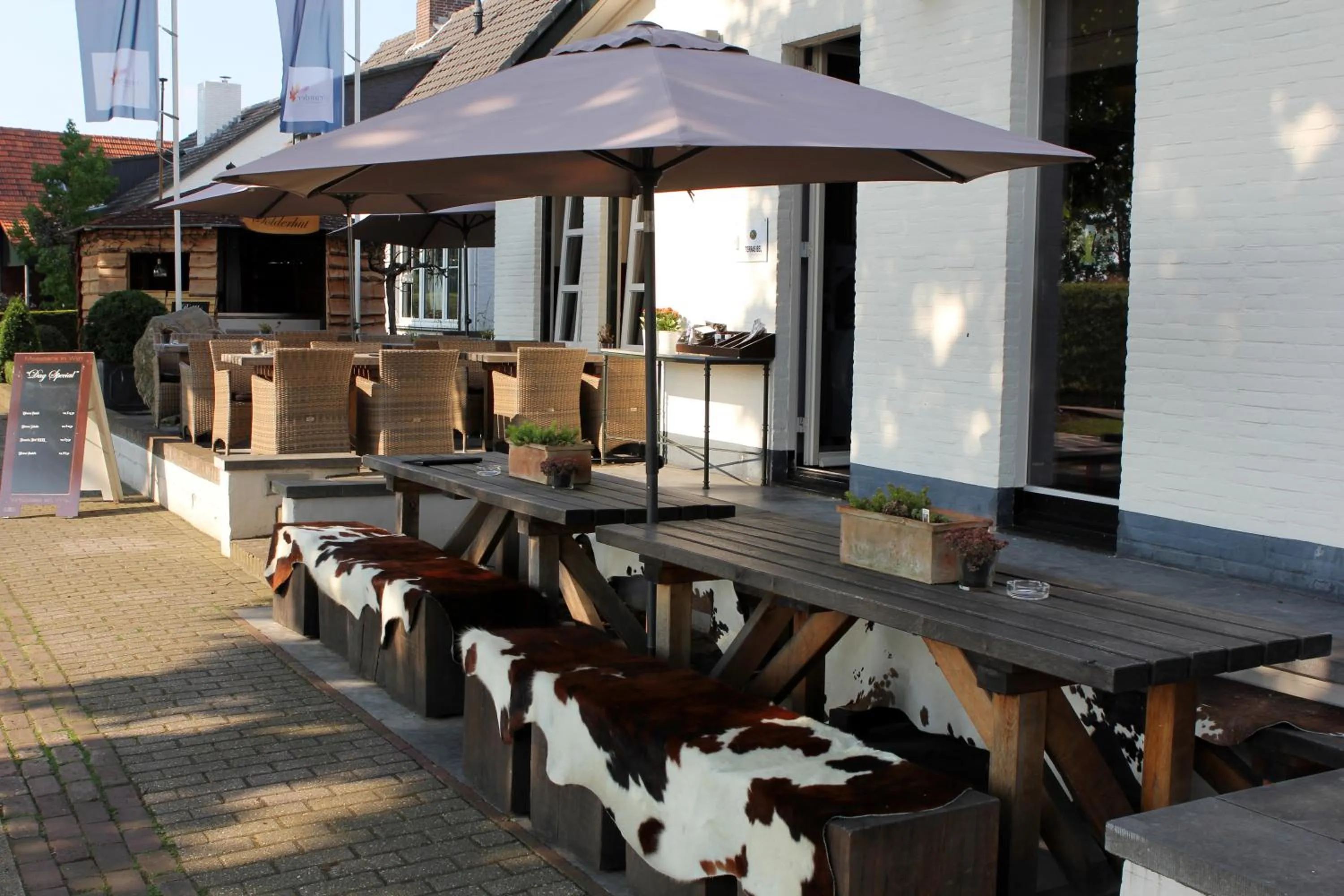 Balcony/Terrace in Restaurant Oolderhof BV