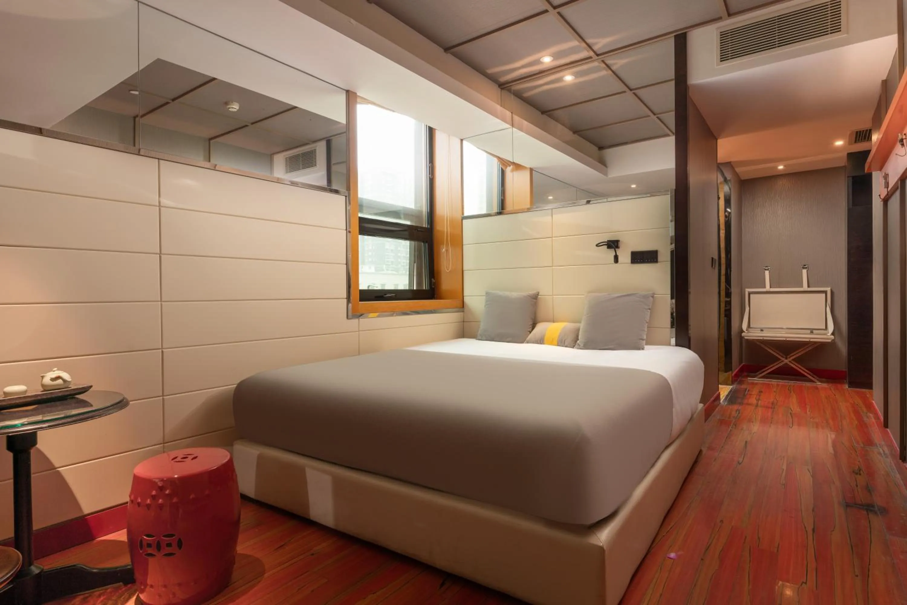 Bed in Beijing Dieshang Boutique Hotel