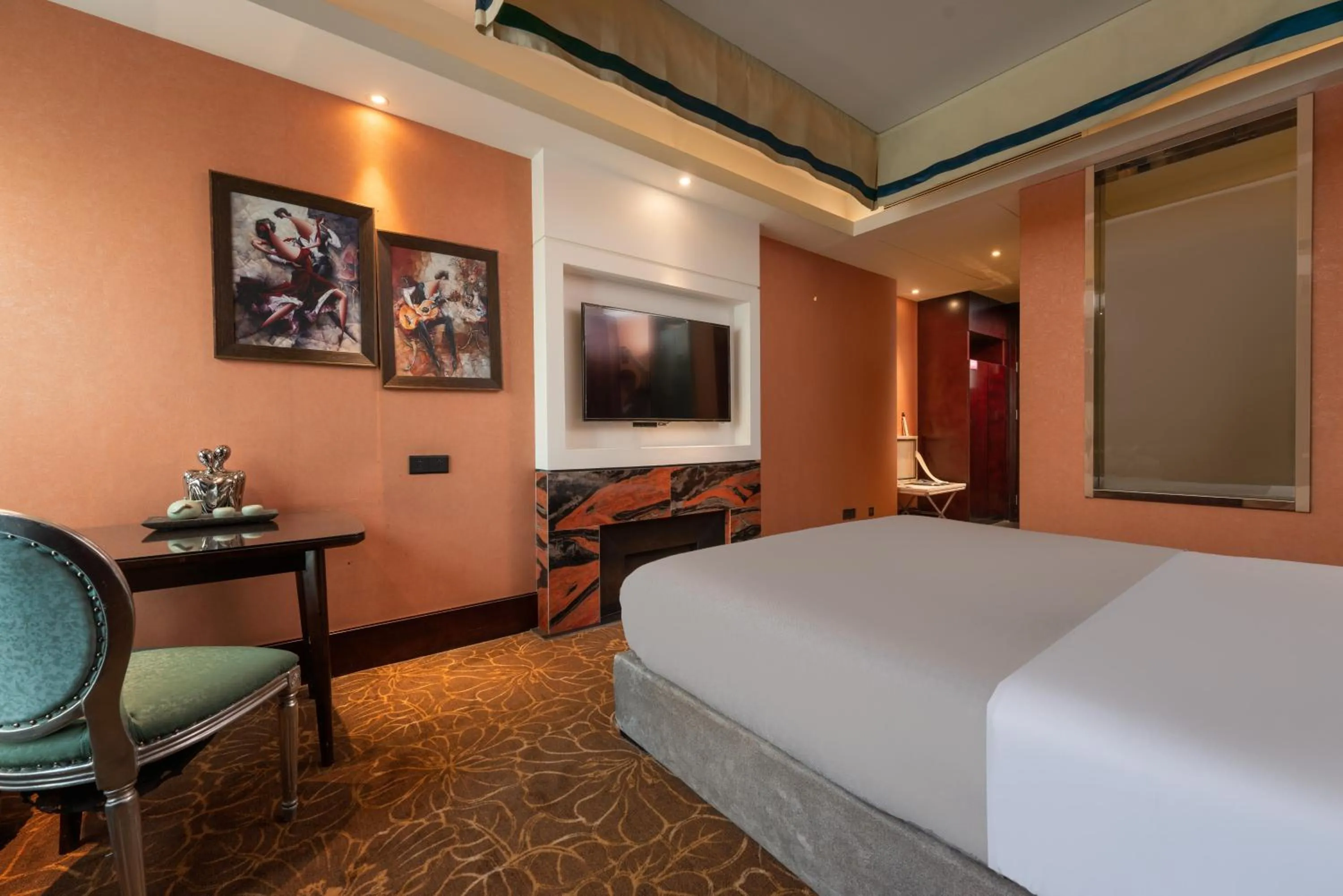 Bed in Beijing Dieshang Boutique Hotel