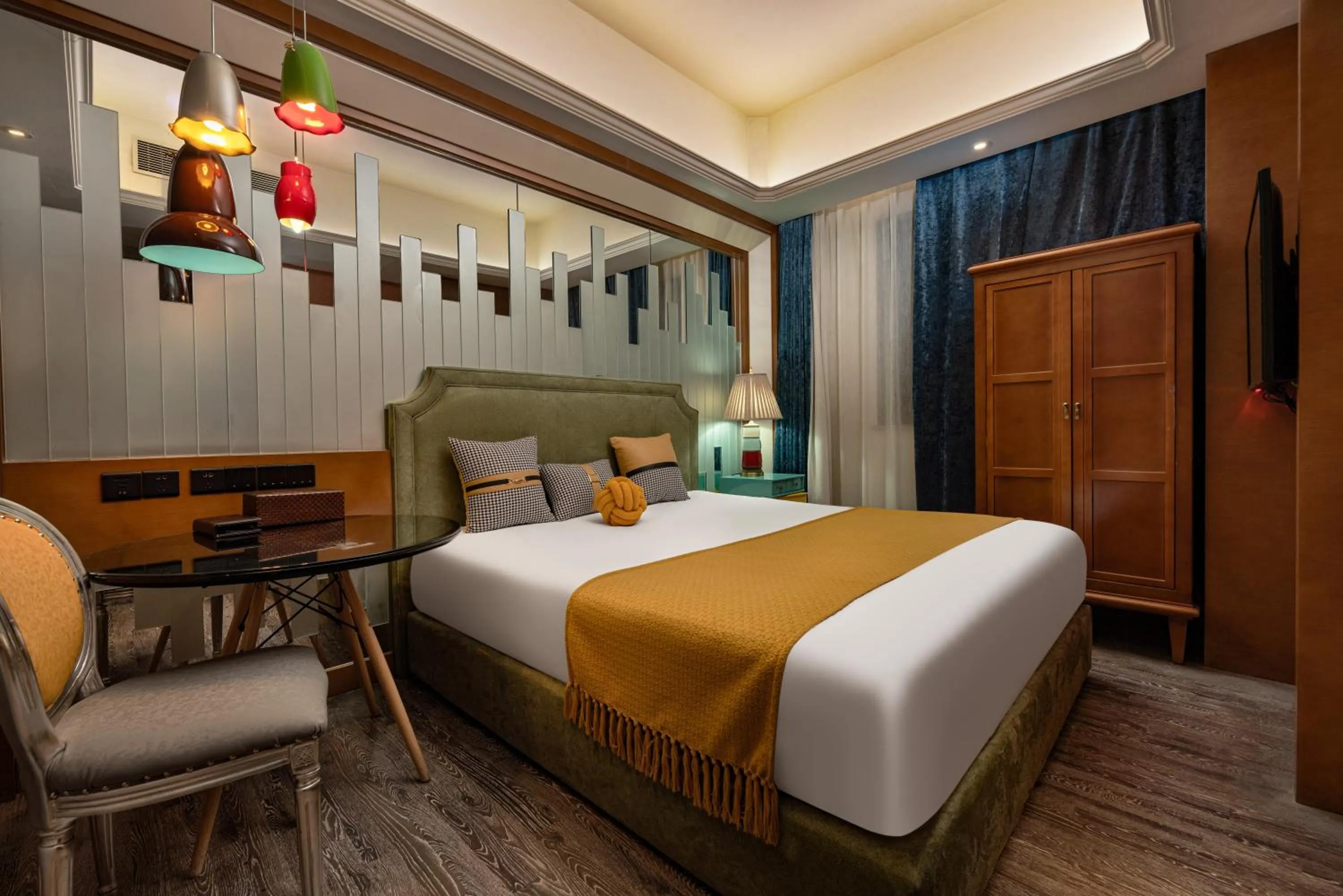 Bed in Beijing Dieshang Boutique Hotel