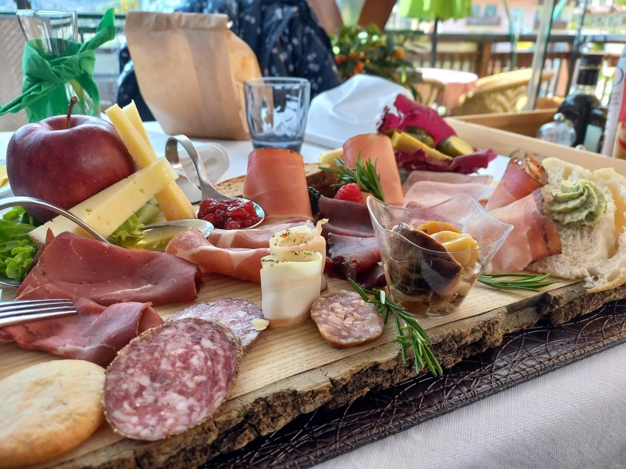 Lunch in Locanda Al Santuario