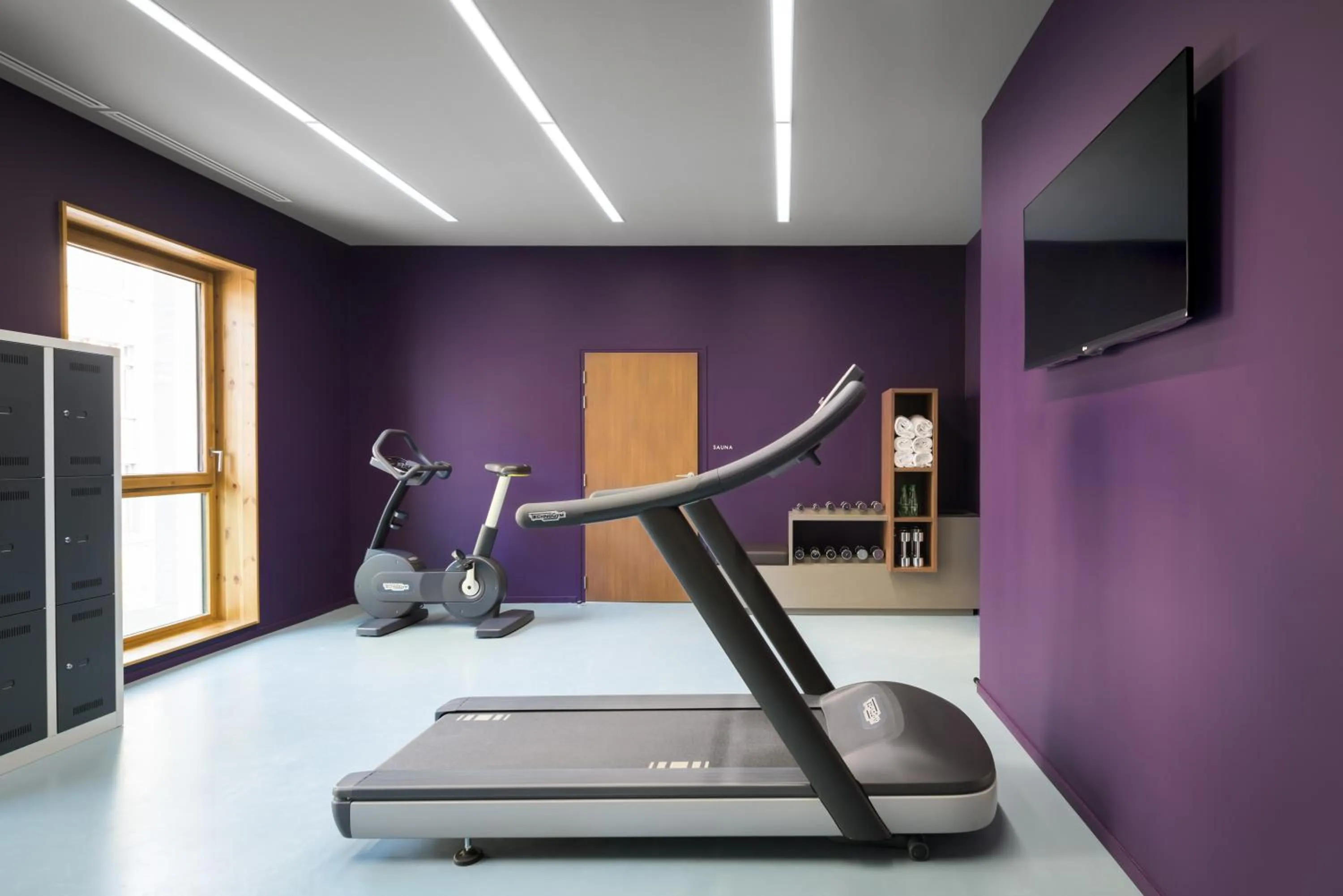 Fitness centre/facilities in OKKO Hotels Grenoble Centre