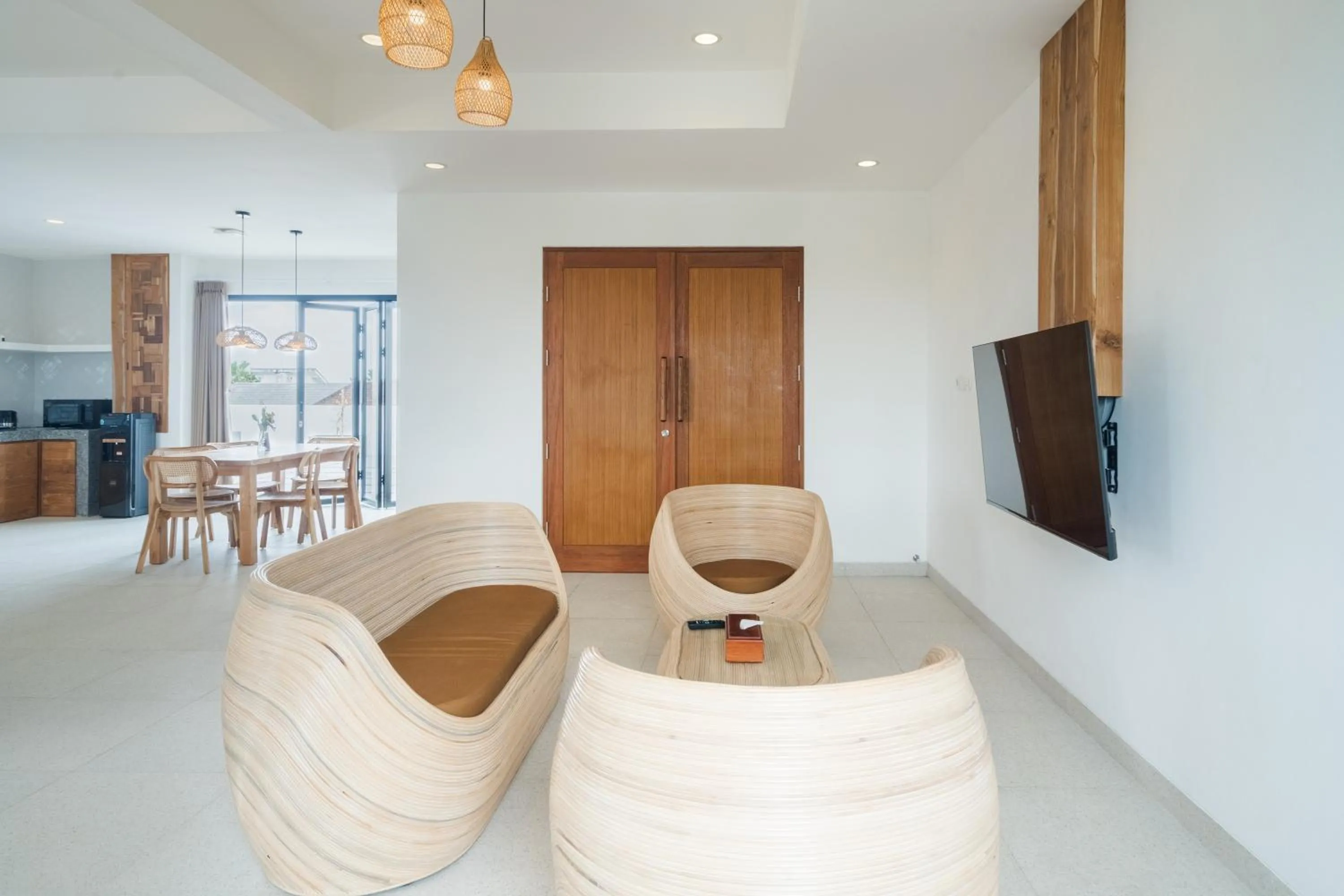 Living room in The Simore