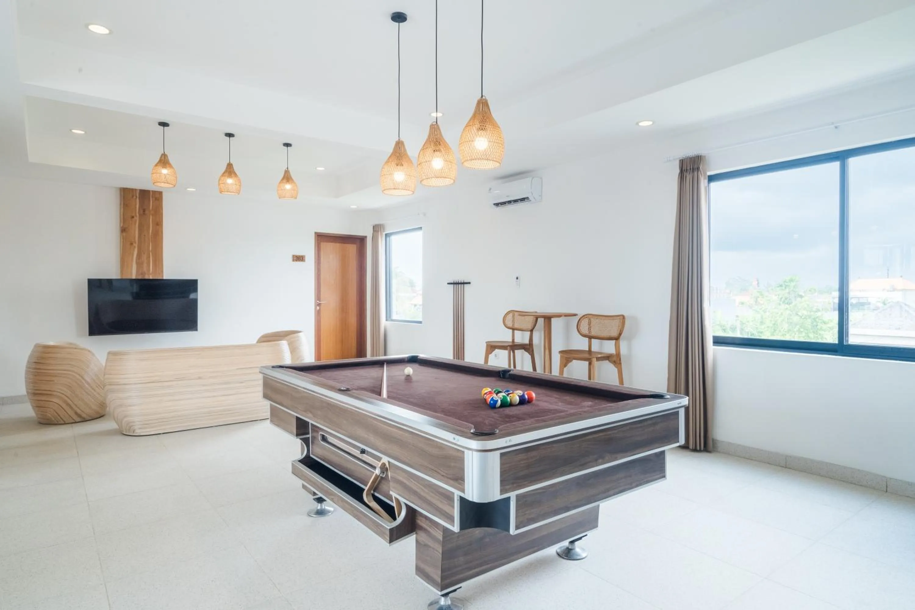 Living room in The Simore