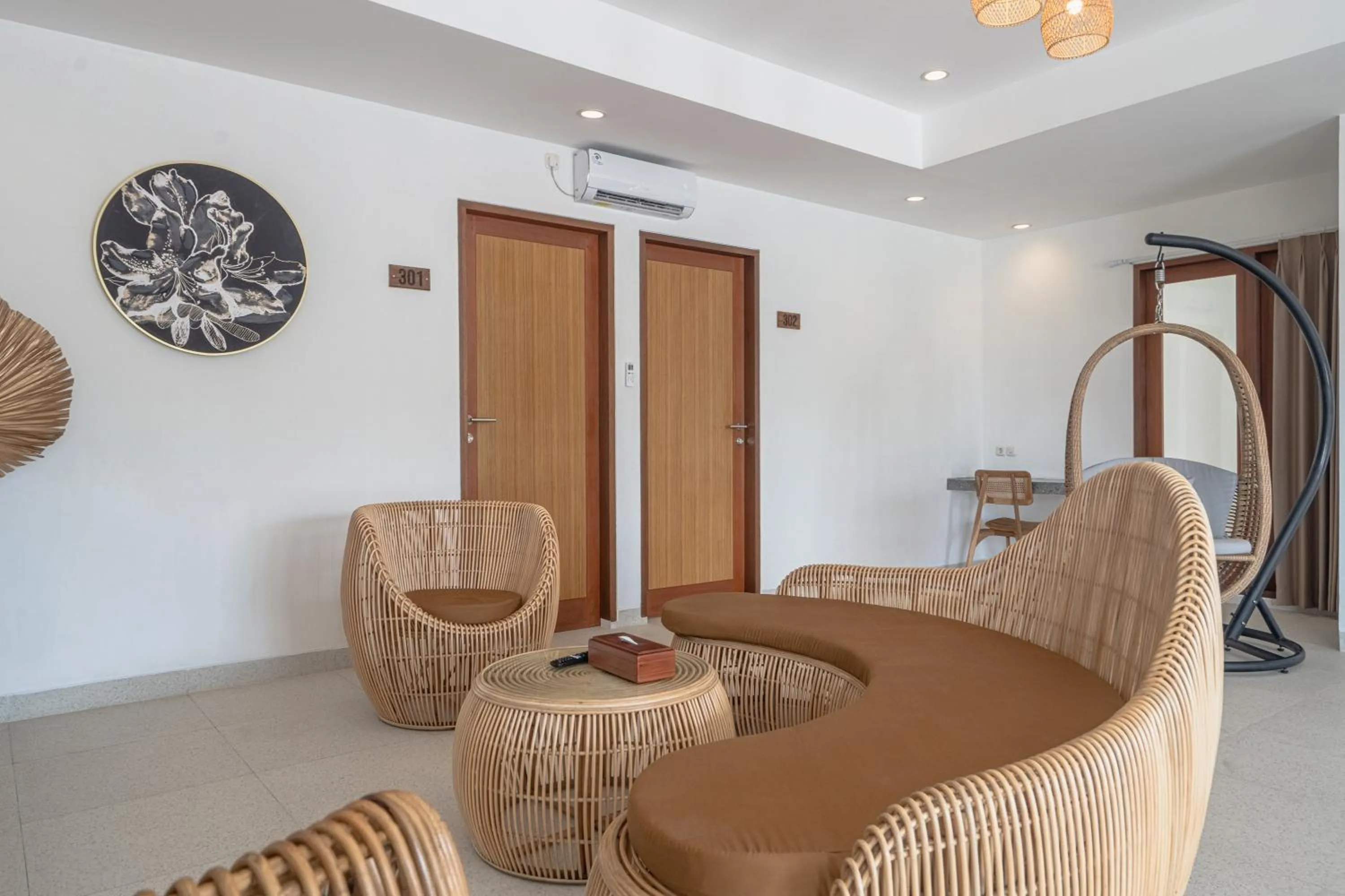 Living room in The Simore