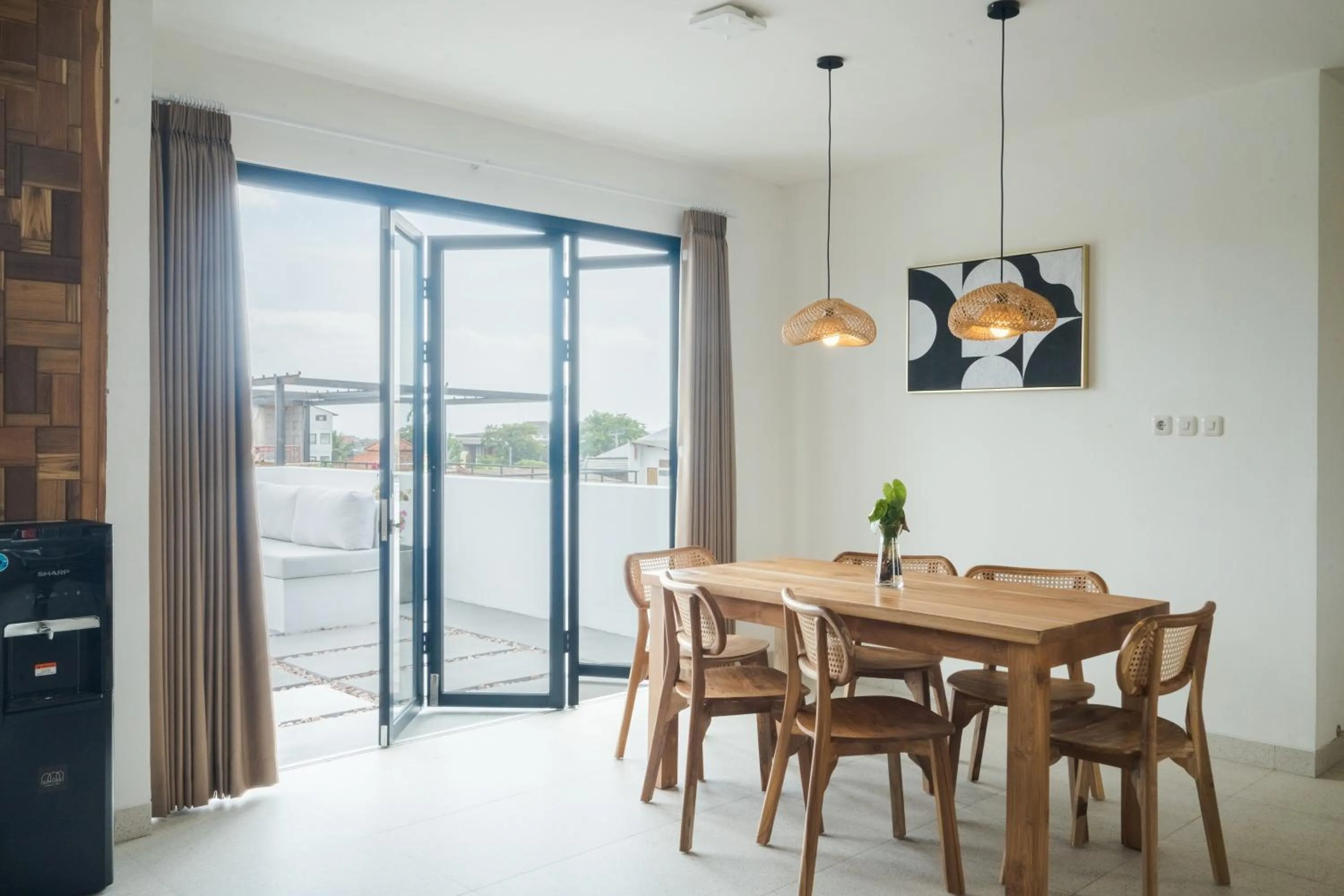 Dining area in The Simore