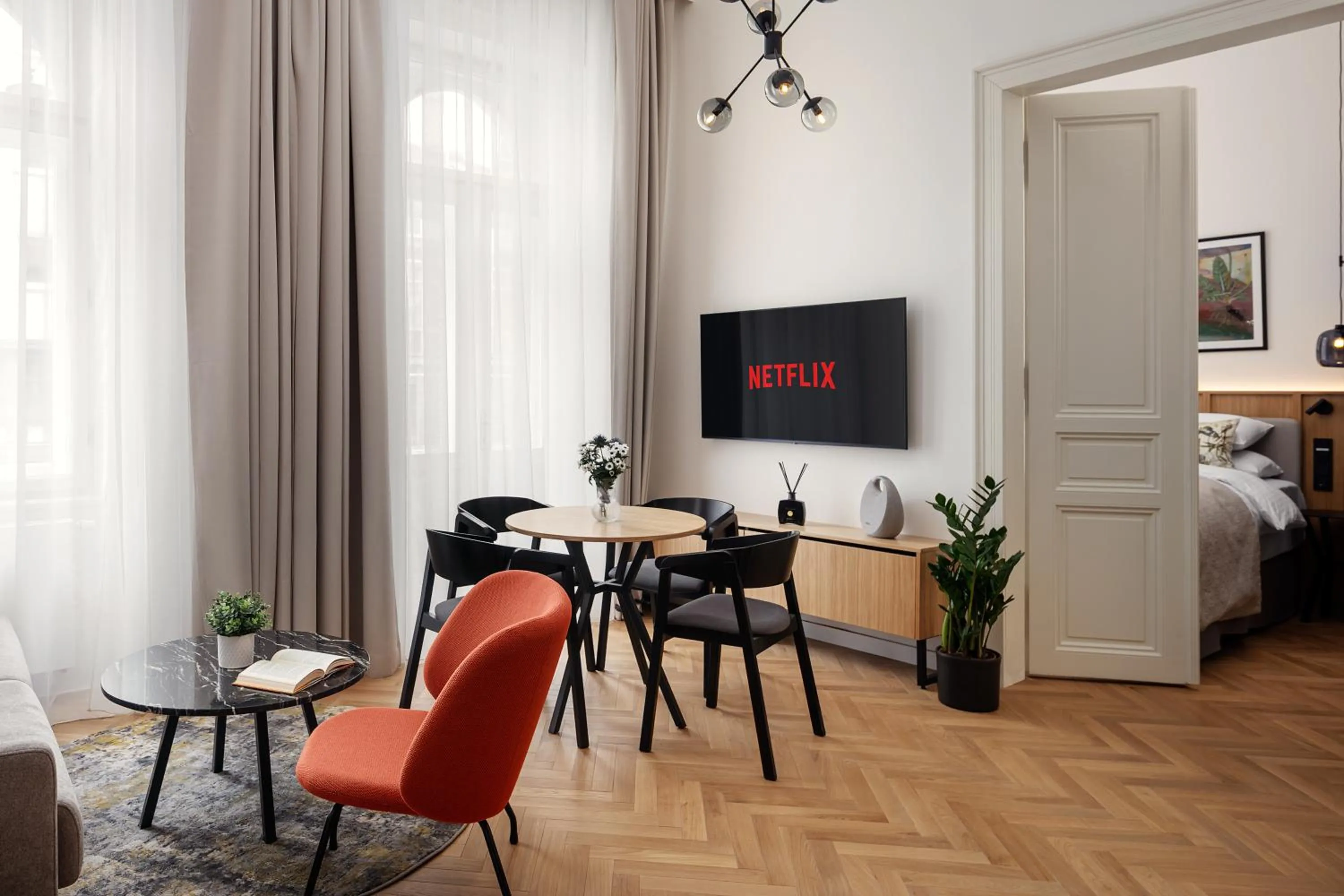 TV and multimedia in R16 Residences Prague