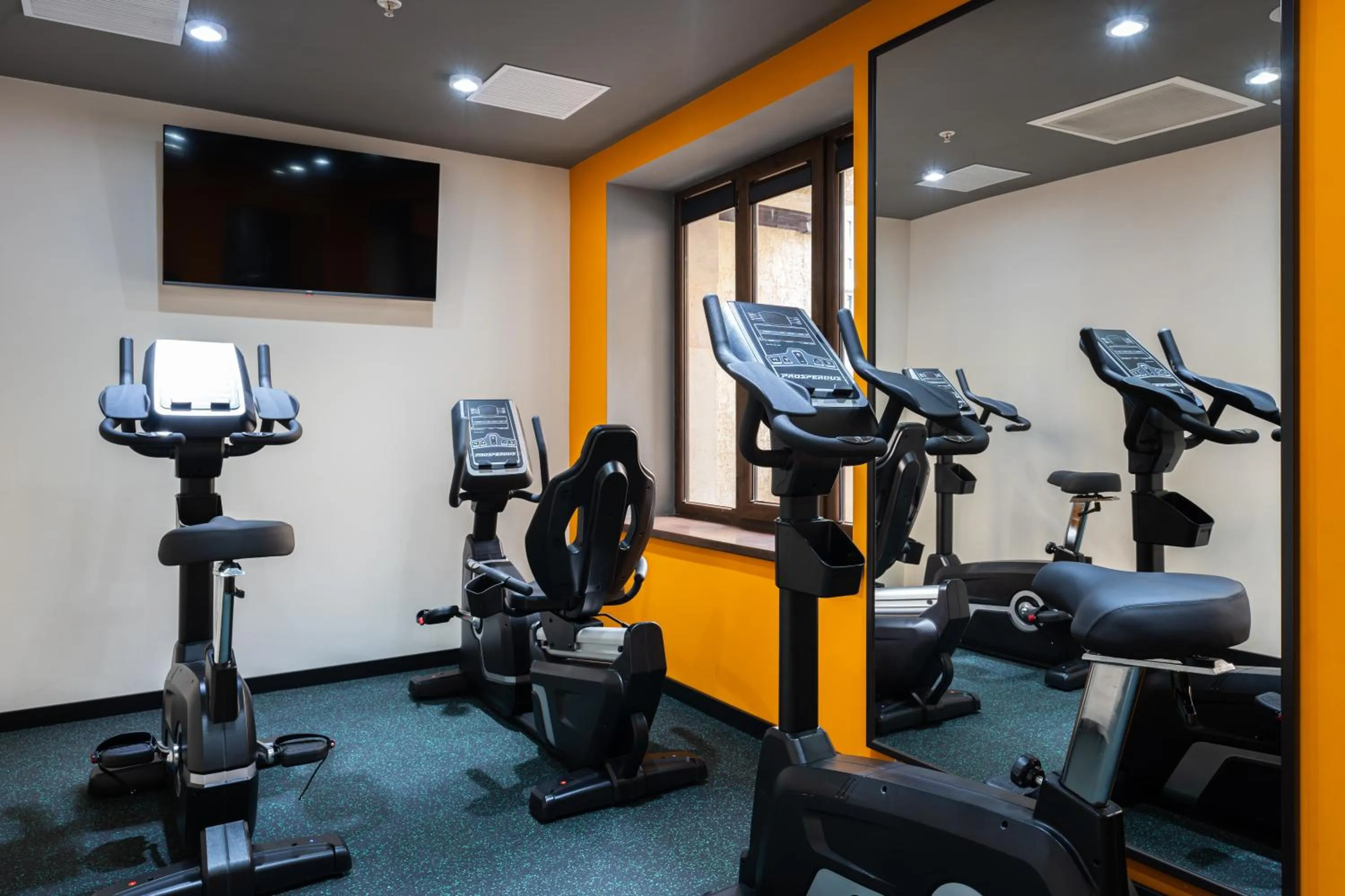 Fitness centre/facilities in Ramada Encore by Wyndham Tashkent