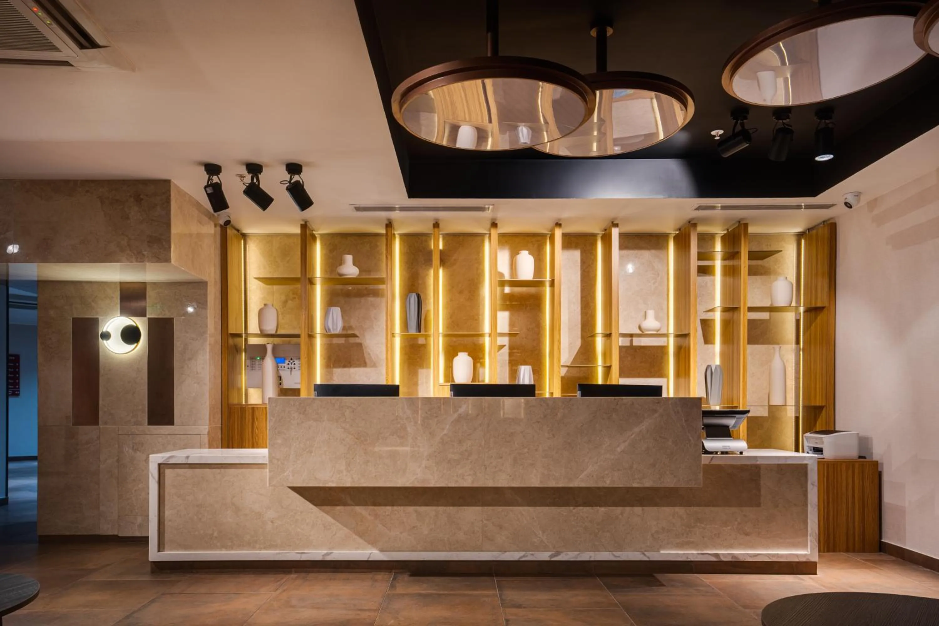 Lobby or reception in Ramada Encore by Wyndham Tashkent