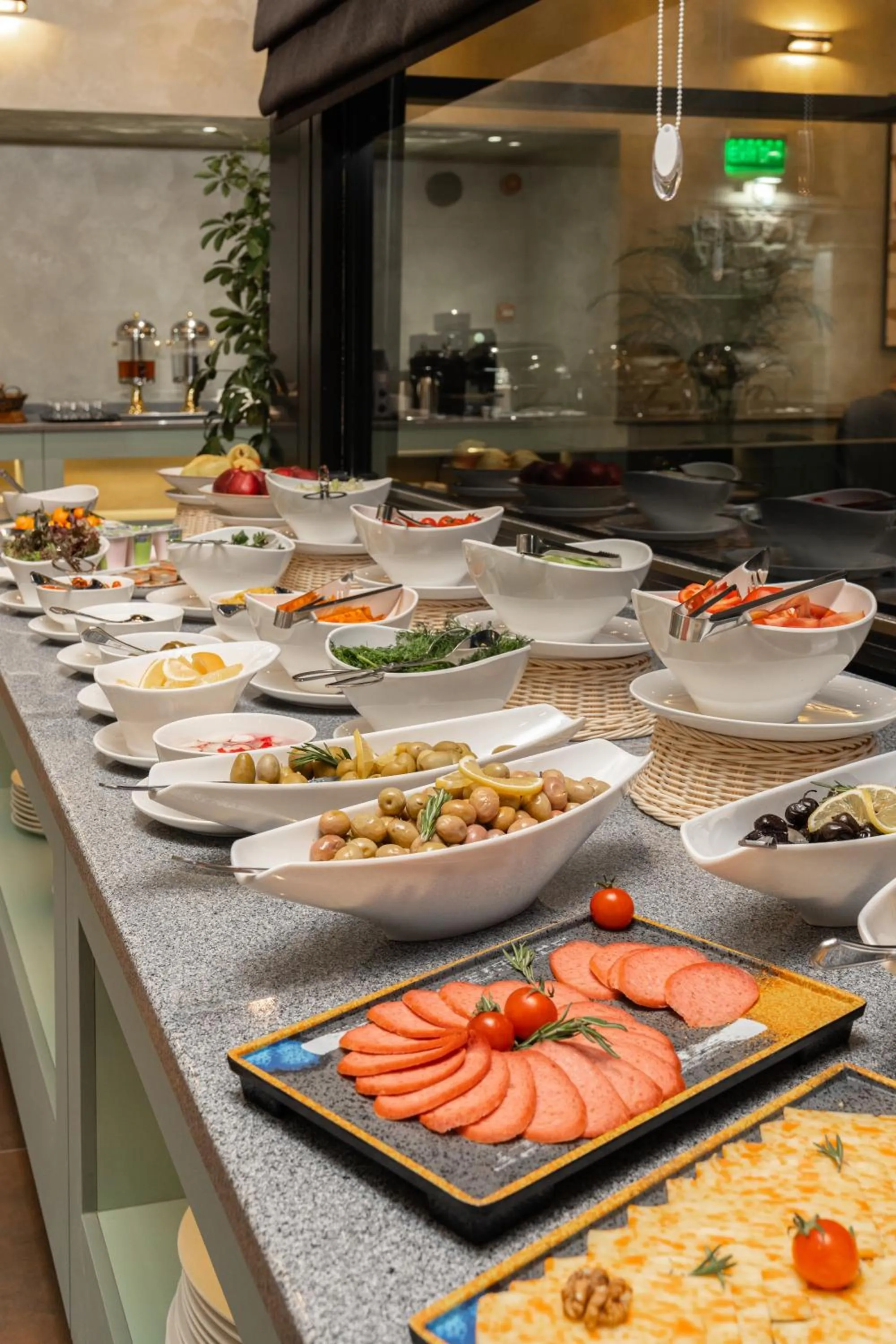 Buffet breakfast in Ramada Encore by Wyndham Tashkent