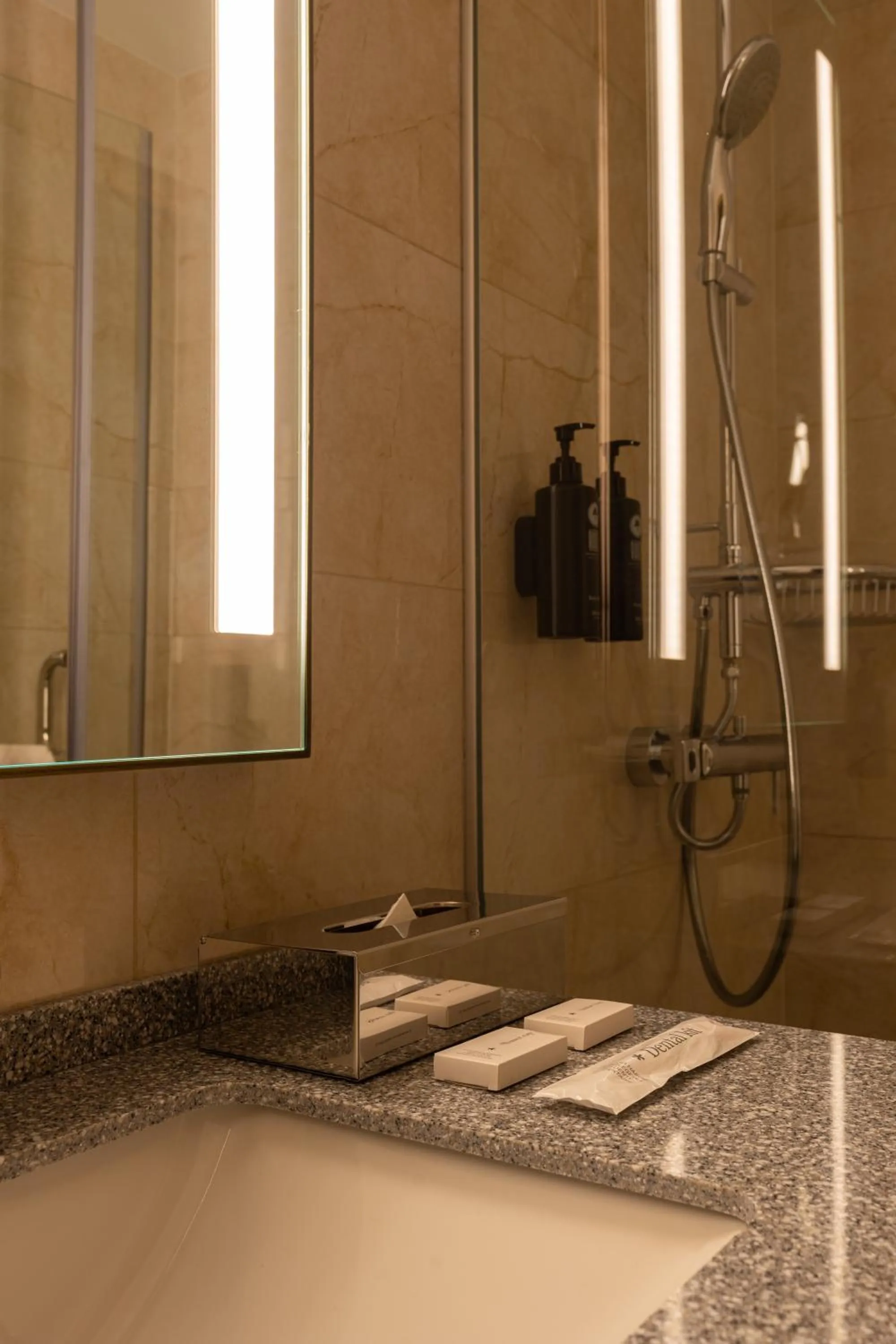 Shower in Ramada Encore by Wyndham Tashkent