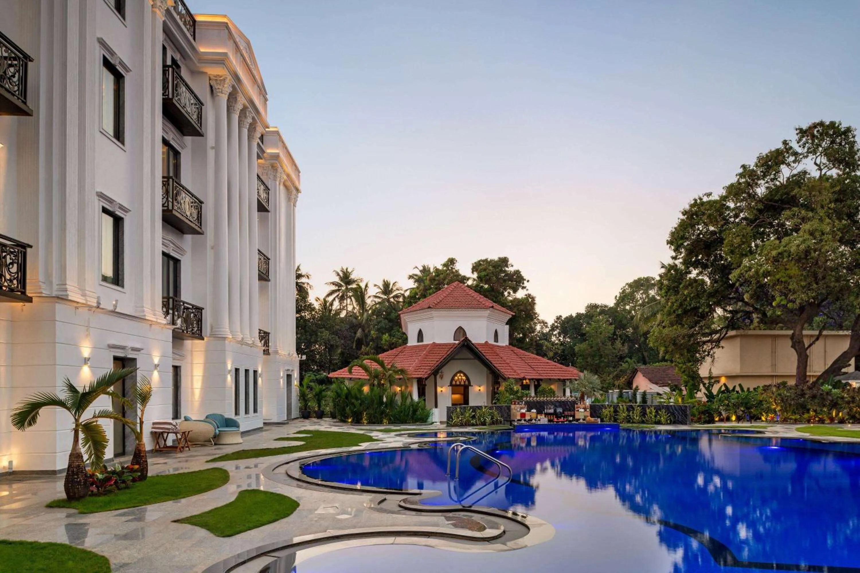 Pool view in Ramada by Wyndham Goa Vagator