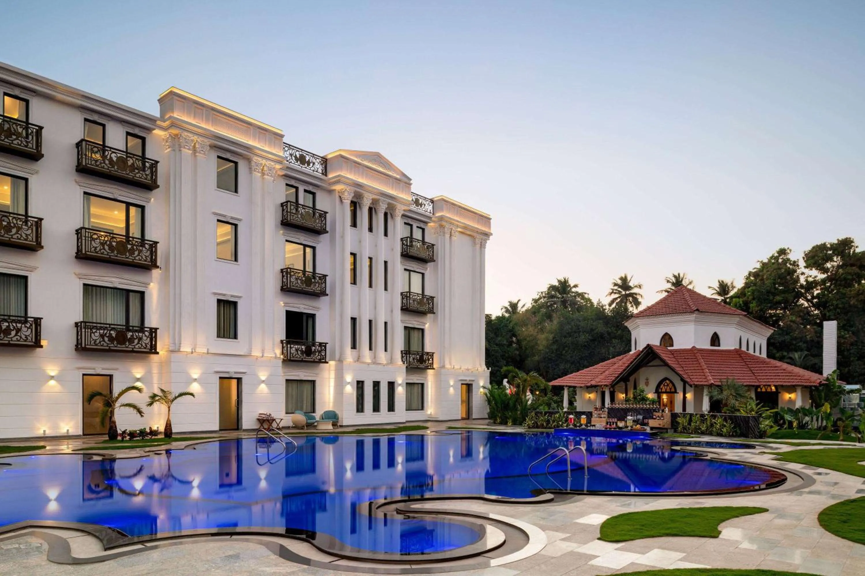 Pool view in Ramada by Wyndham Goa Vagator