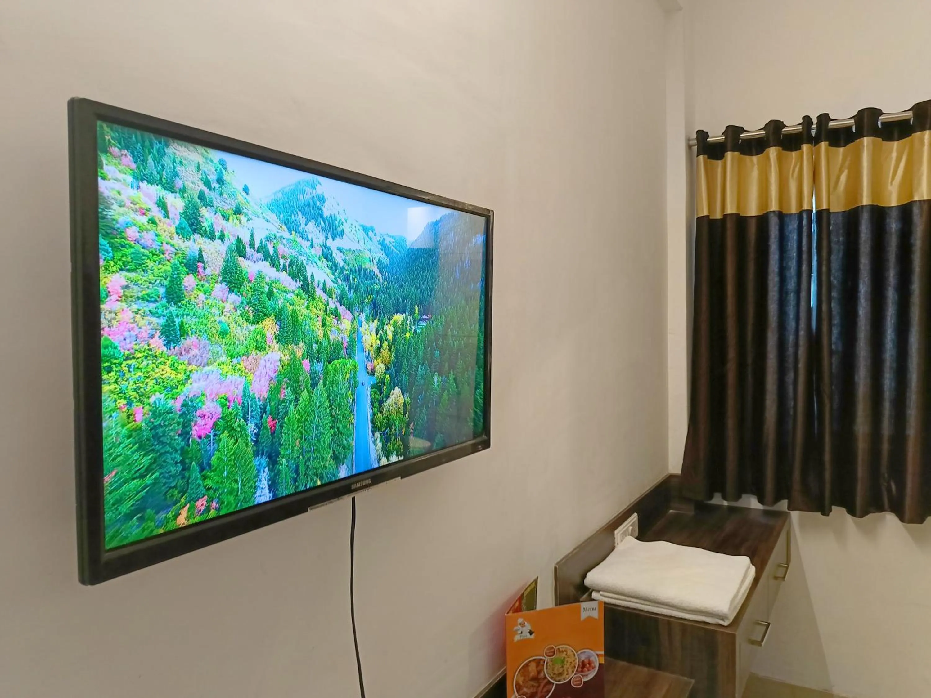 Communal lounge/ TV room in HOTEL SHYAM PALACE INDIA AGRA