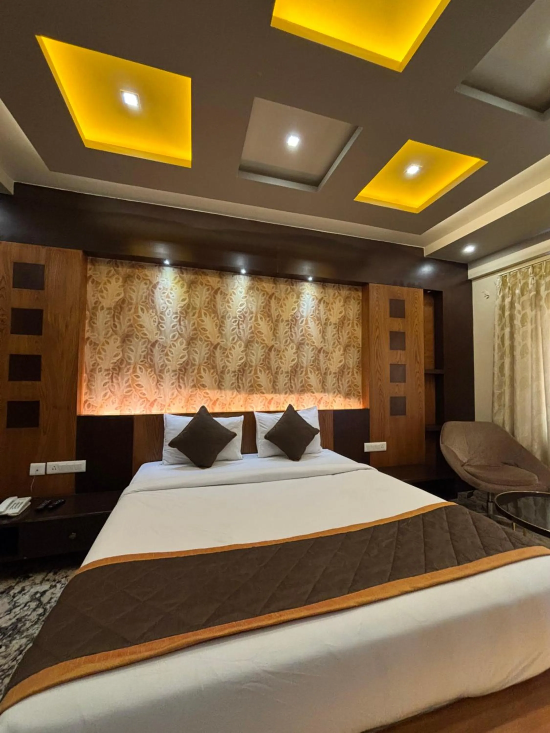 Bed in Hotel White Rock