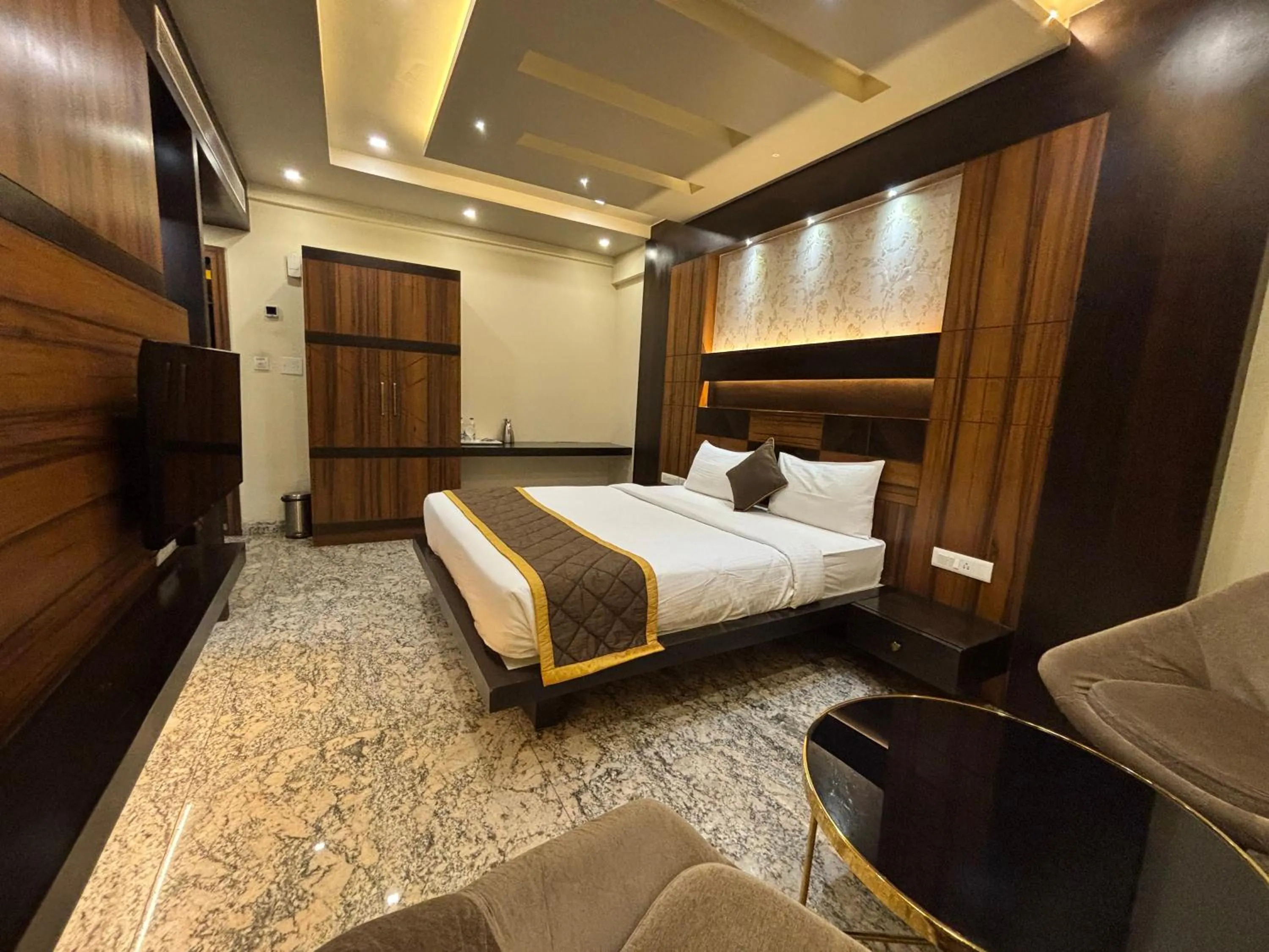 Bed in Hotel White Rock