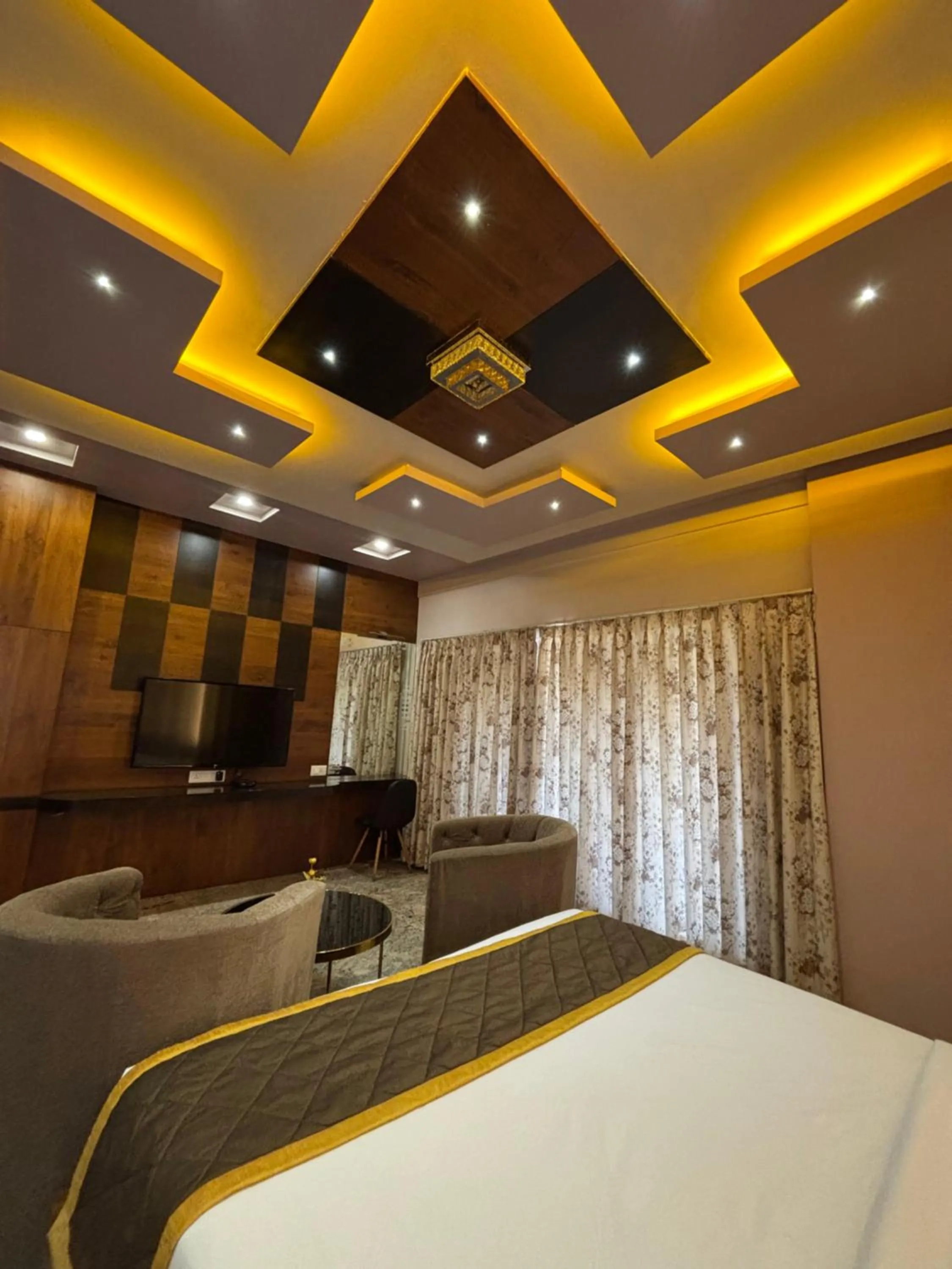 Bed in Hotel White Rock