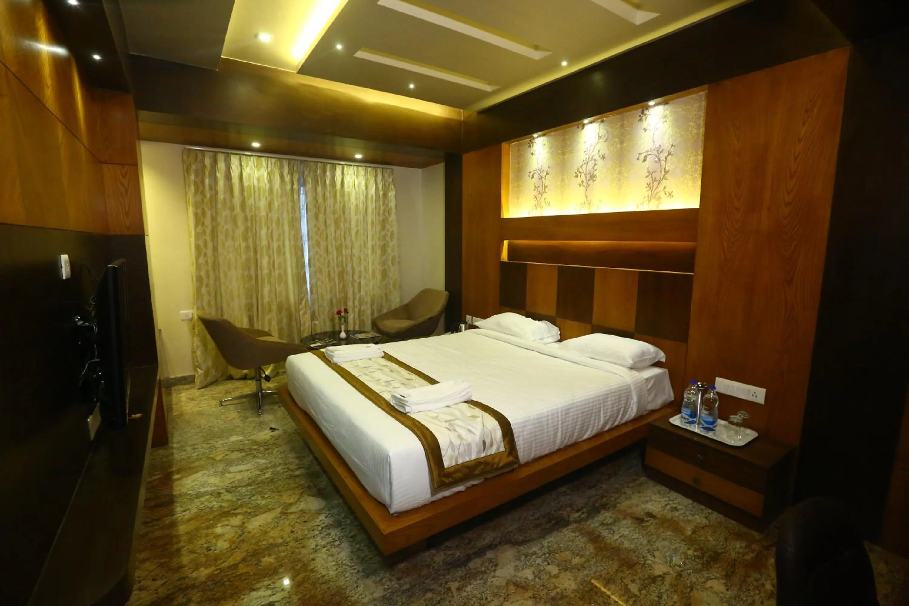 Bed in Hotel White Rock